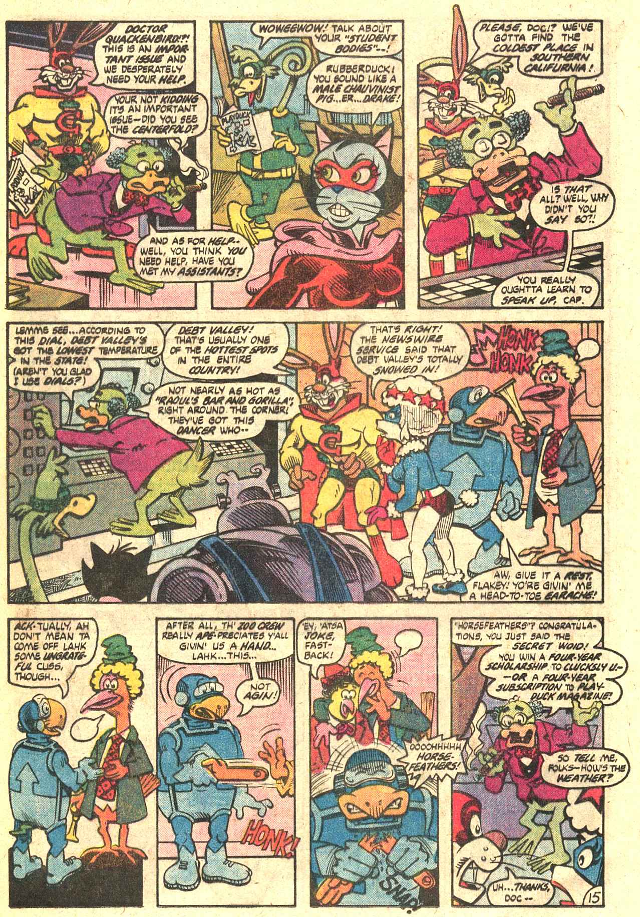 Read online Captain Carrot and His Amazing Zoo Crew! comic -  Issue #13 - 16