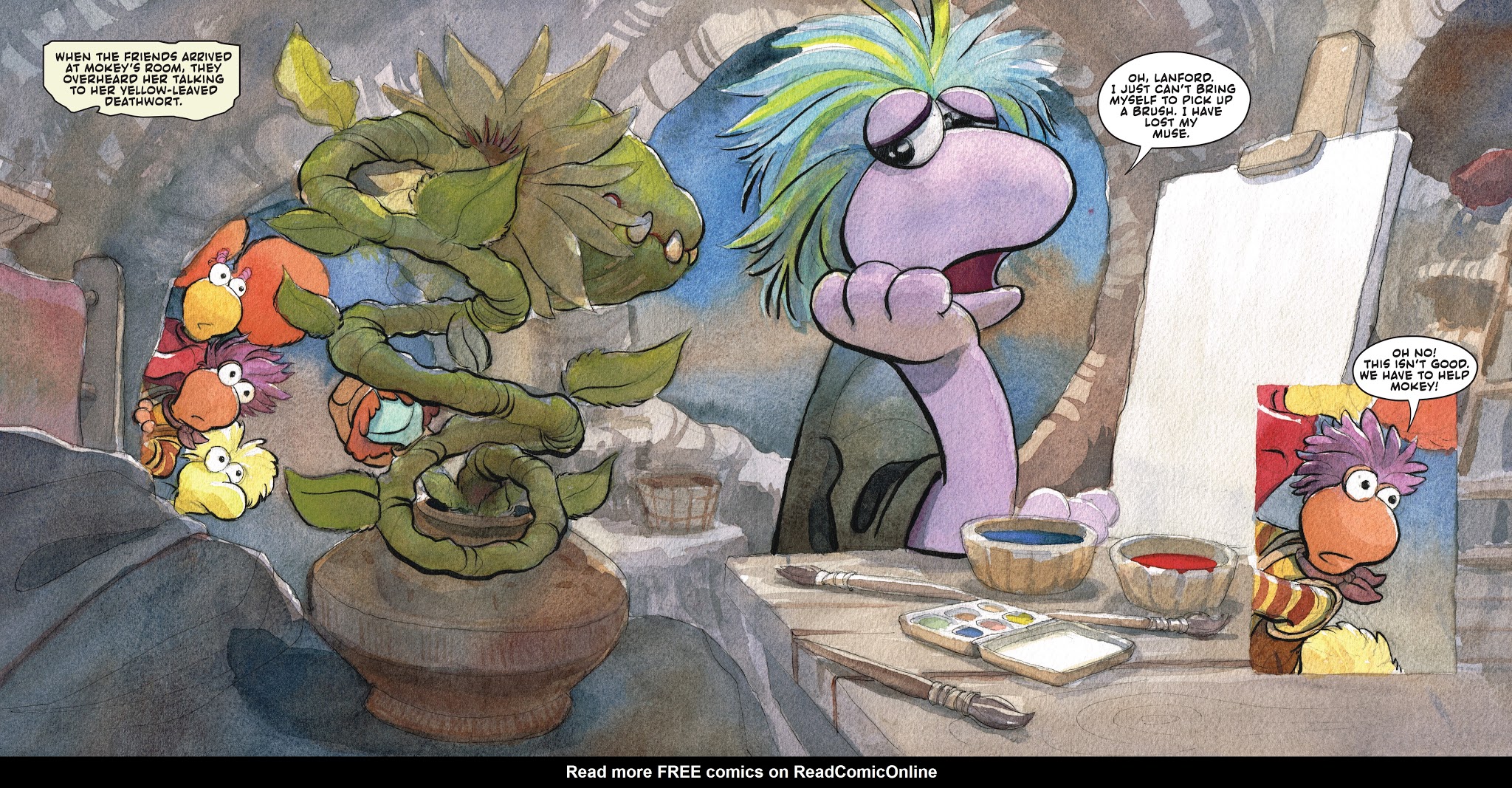 Read online Jim Henson's Fraggle Rock comic -  Issue #1 - 7