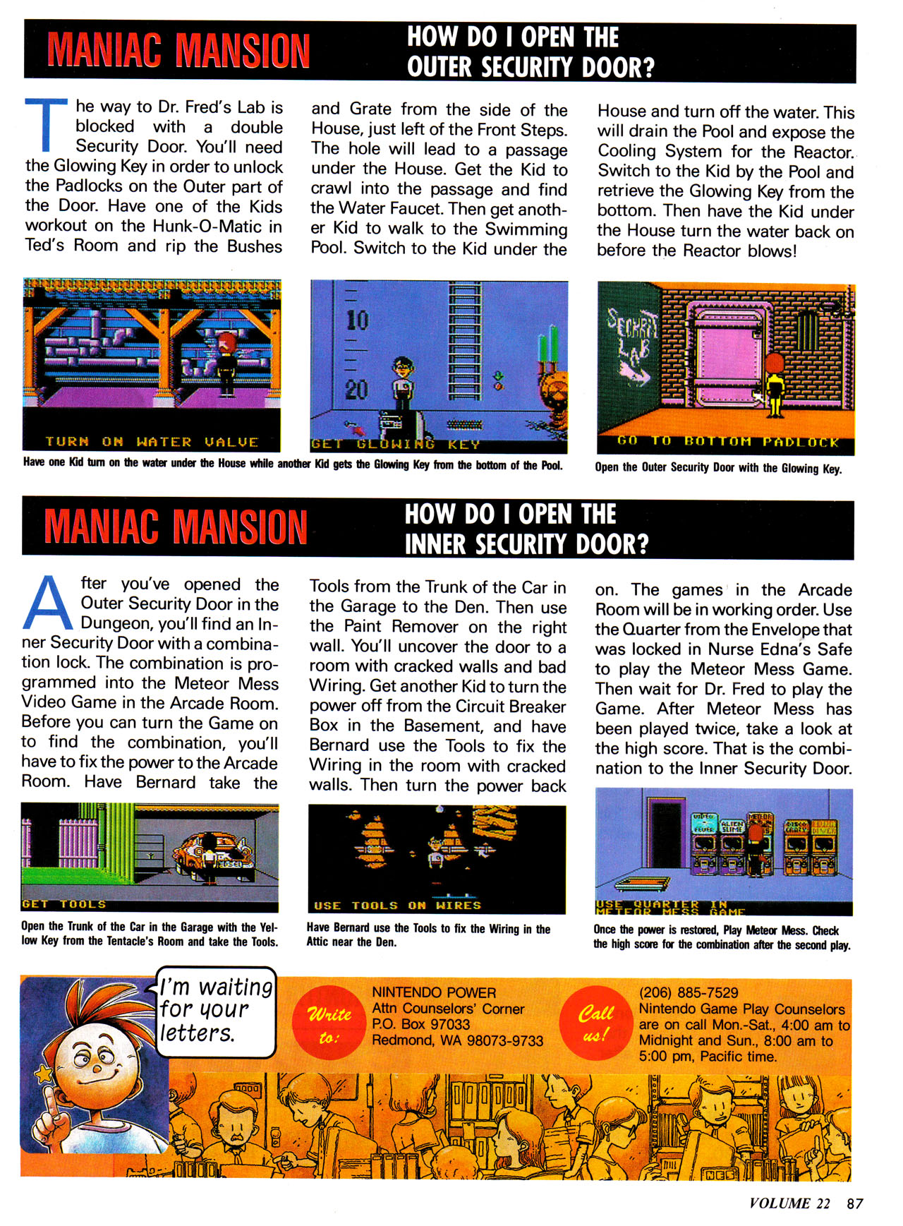 Read online Nintendo Power comic -  Issue #22 - 96