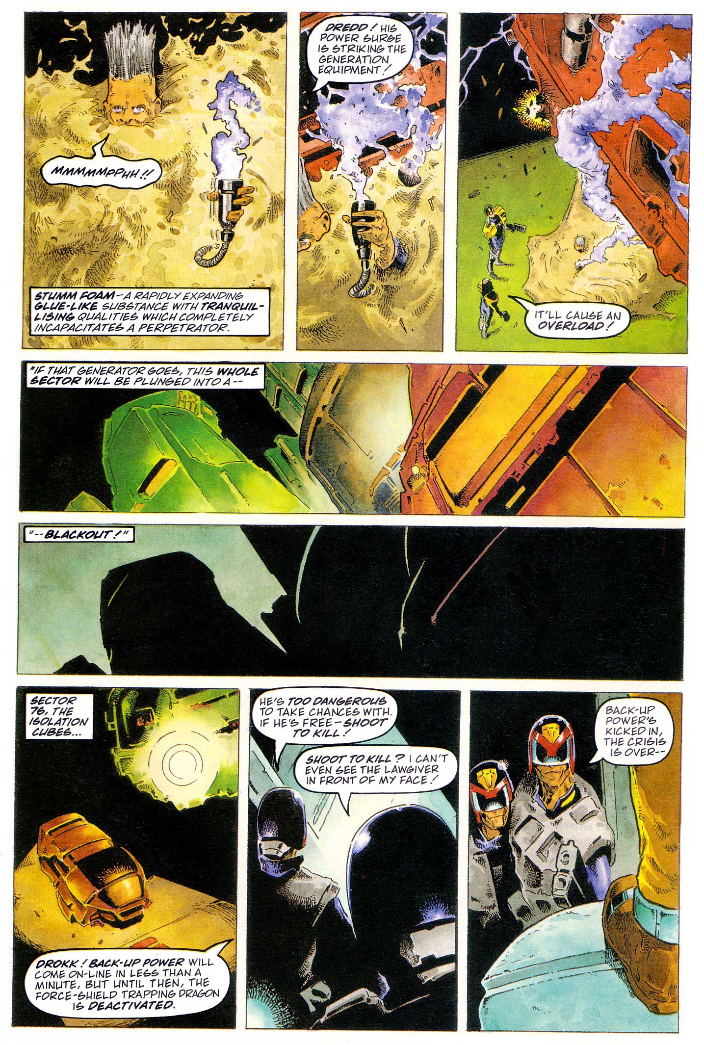 Read online Judge Dredd Lawman of the Future comic -  Issue #14 - 28