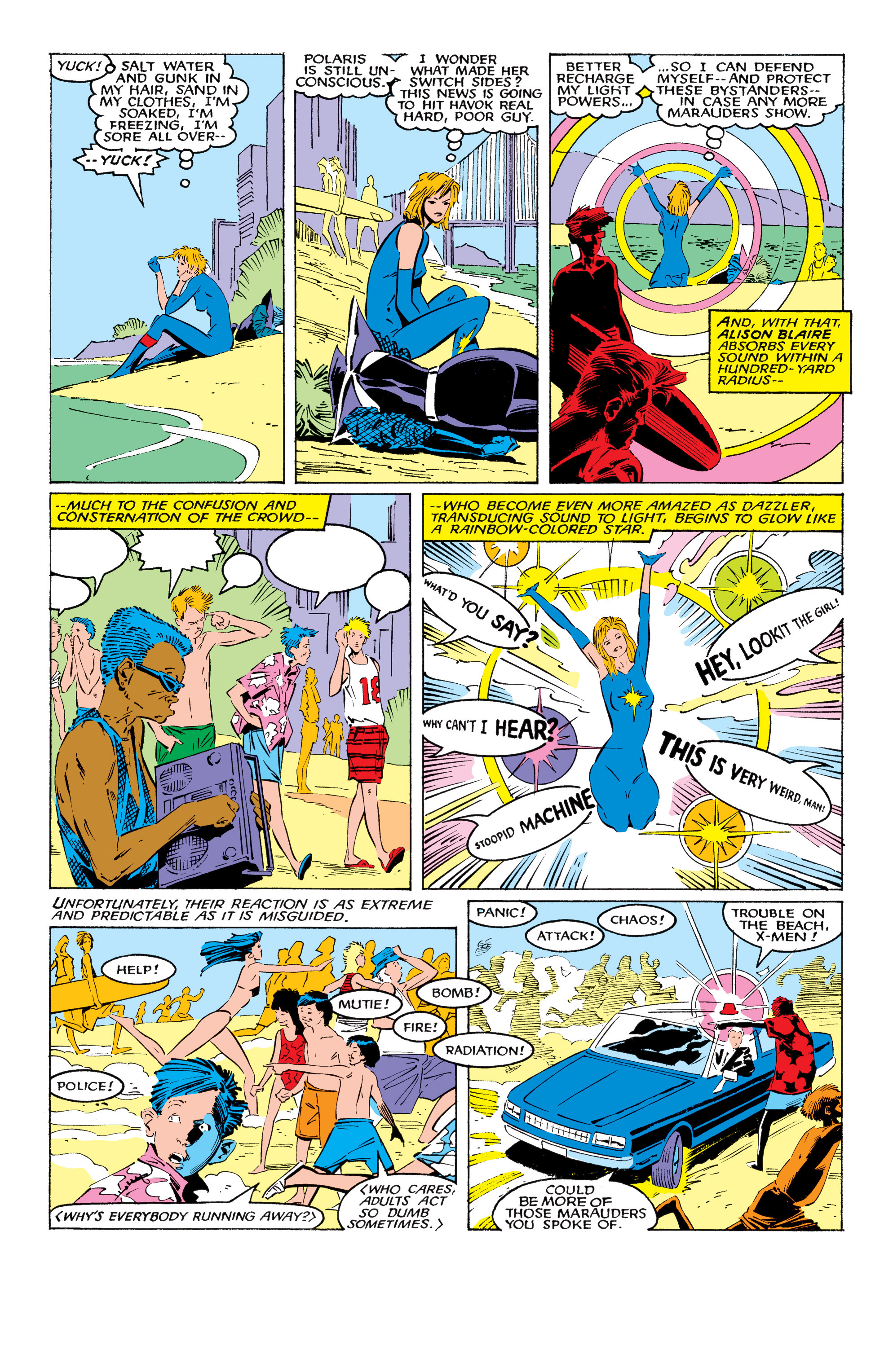 Read online Uncanny X-Men (1963) comic -  Issue #222 - 6