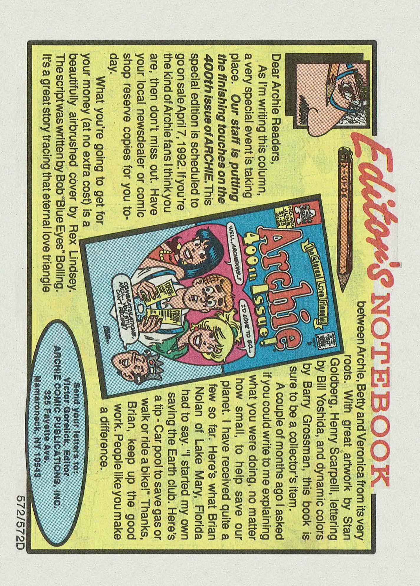 Read online Archie Annual Digest Magazine comic -  Issue #60 - 108