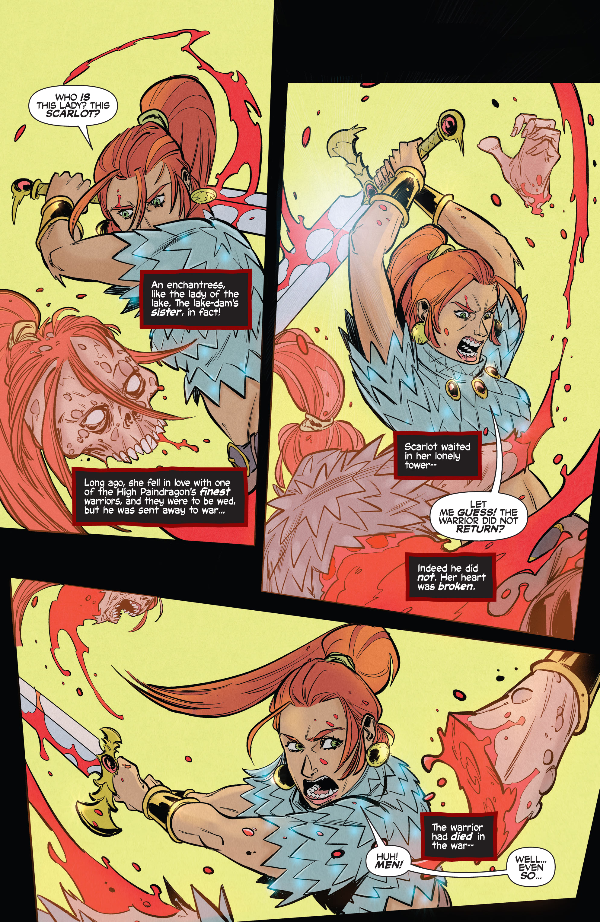 Read online Immortal Red Sonja comic -  Issue #4 - 17