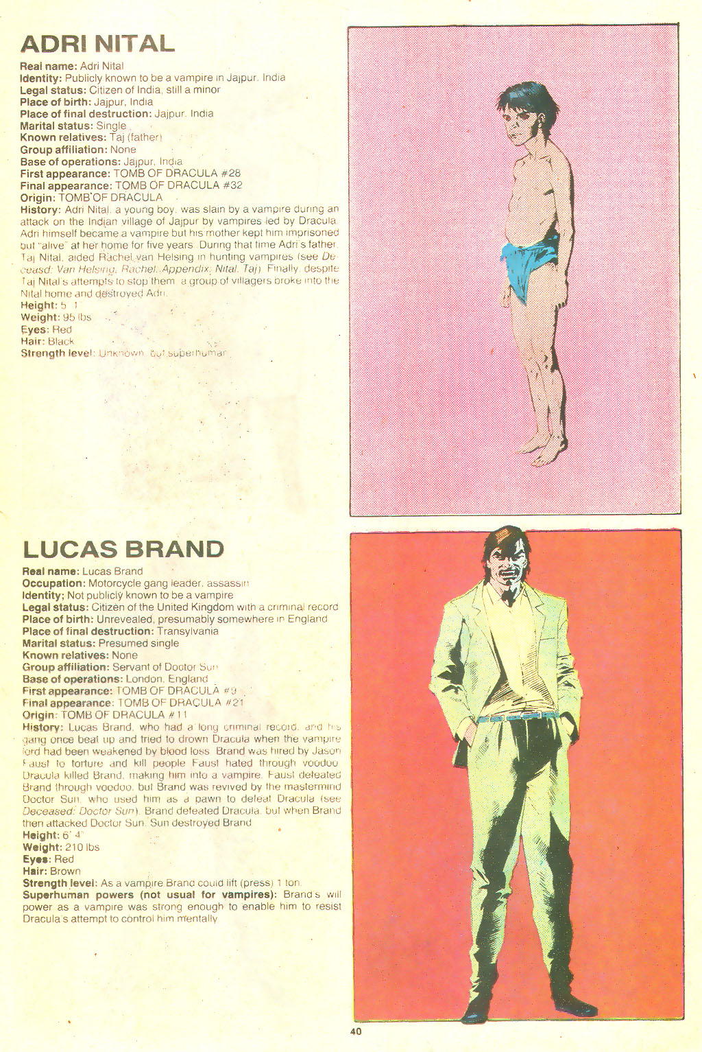 Read online The Official Handbook of the Marvel Universe Deluxe Edition comic -  Issue #20 - 42