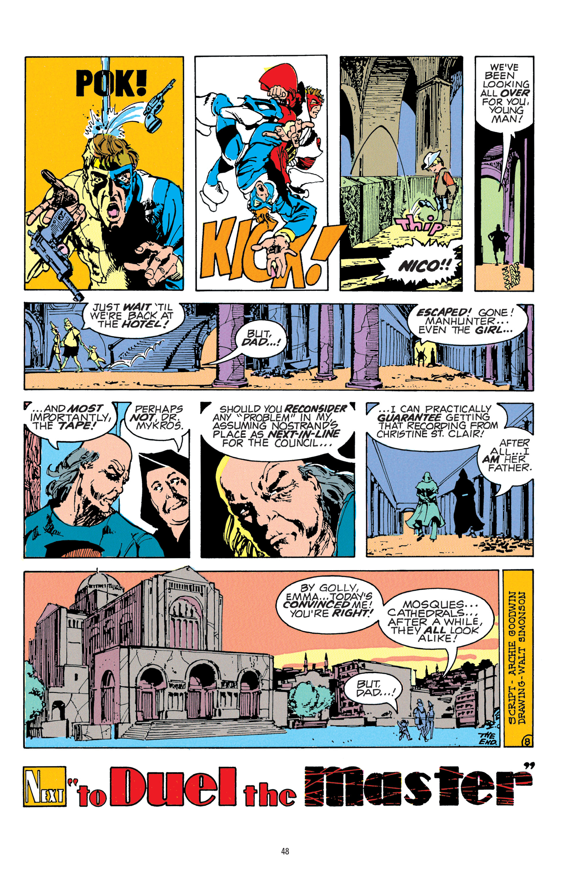 Read online Manhunter by Archie Goodwin and Walter Simonson Deluxe Edition comic -  Issue # TPB - 48