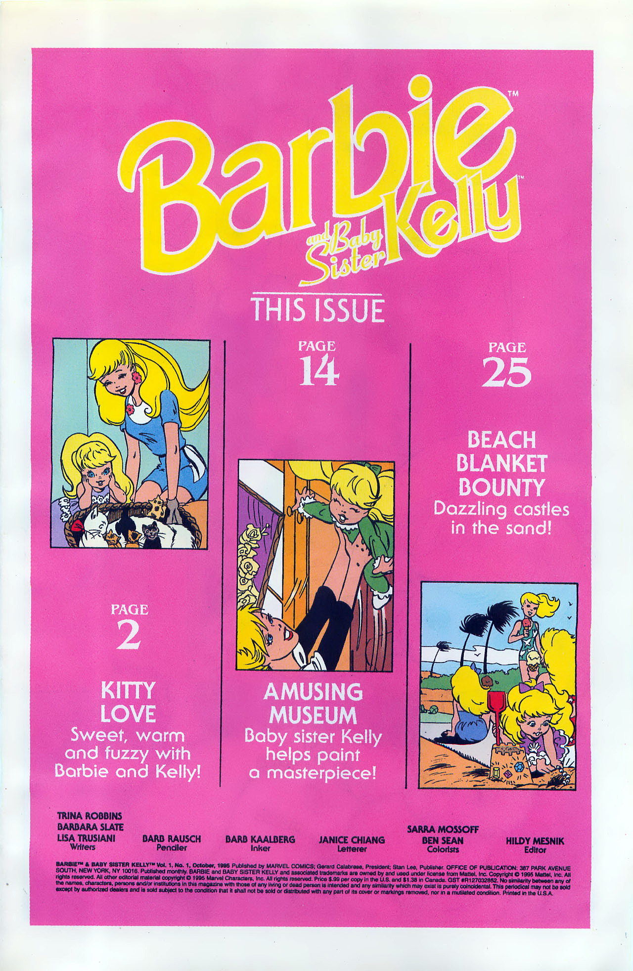 Read online Barbie and Baby Sister Kelly comic -  Issue # Full - 3
