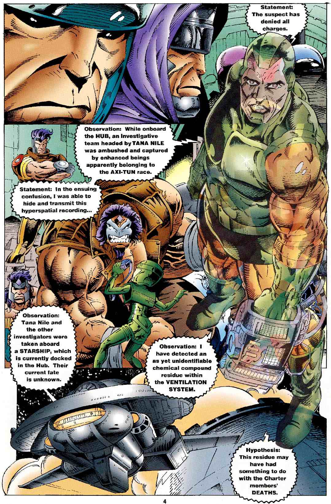 Read online Cosmic Powers Unlimited comic -  Issue #4 - 5