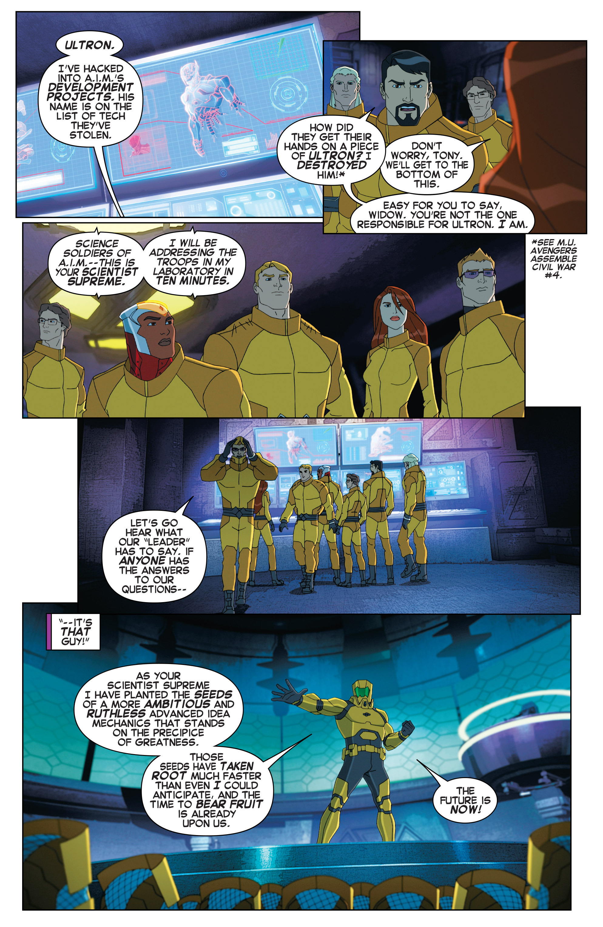Read online Marvel Universe Avengers: Ultron Revolution comic -  Issue #1 - 8