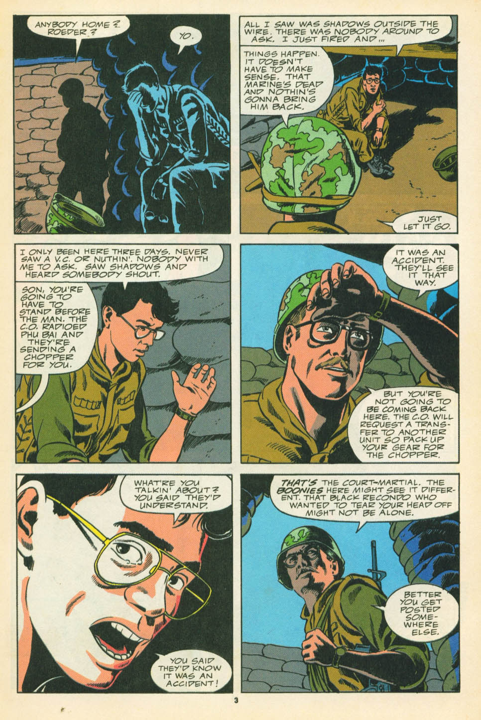 Read online The 'Nam comic -  Issue #58 - 4