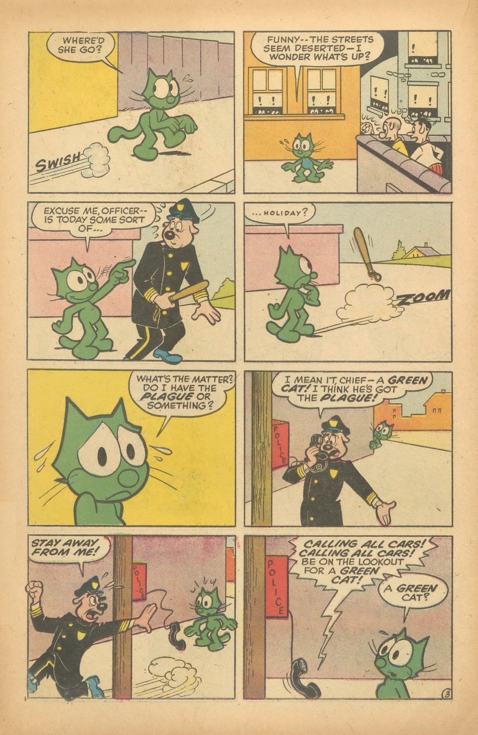 Read online Felix the Cat (1955) comic -  Issue #83 - 14
