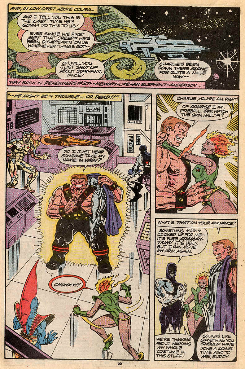 Read online Guardians of the Galaxy (1990) comic -  Issue #3 - 17