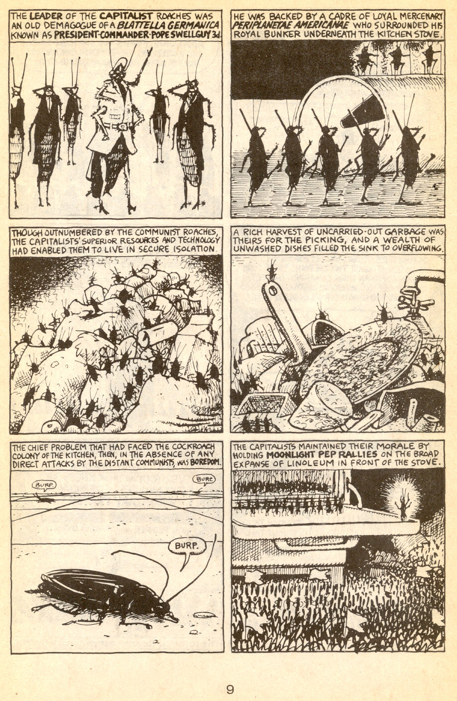 Read online Adventures of Fat Freddy's Cat comic -  Issue #6 - 11