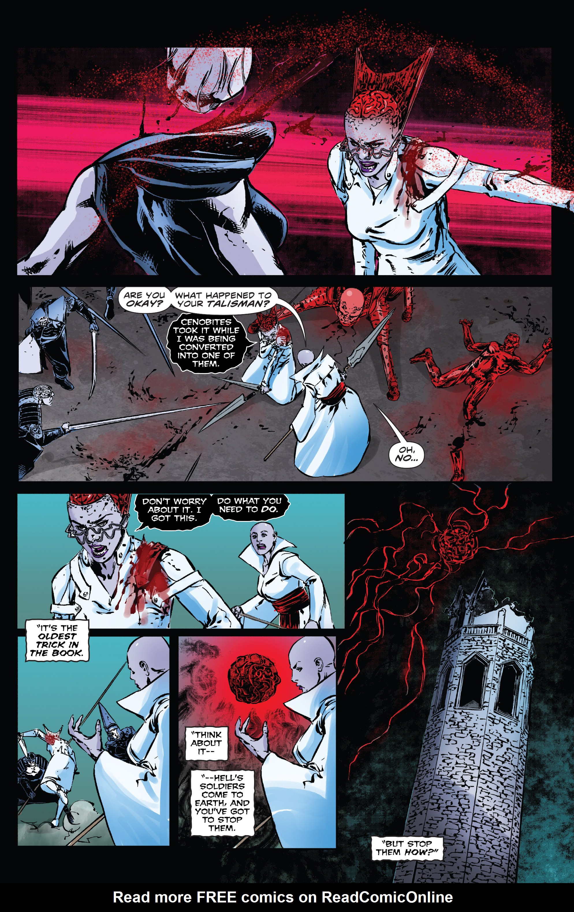 Read online Clive Barker's Hellraiser: The Dark Watch comic -  Issue # TPB 3 - 116