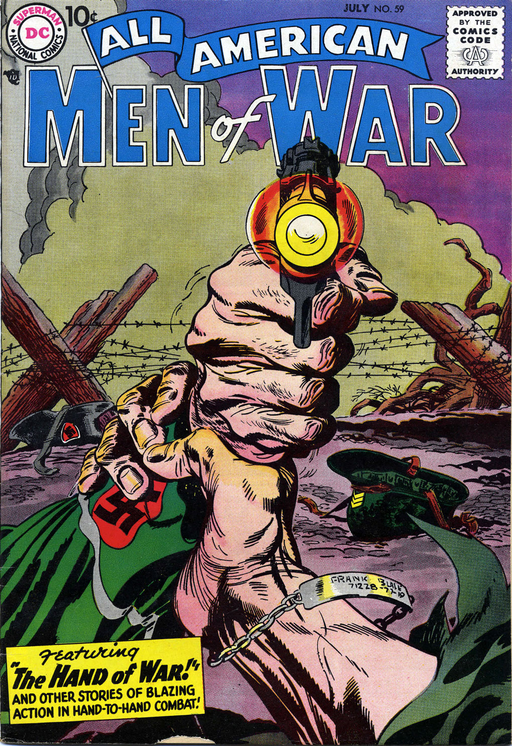 Read online All-American Men of War comic -  Issue #59 - 1