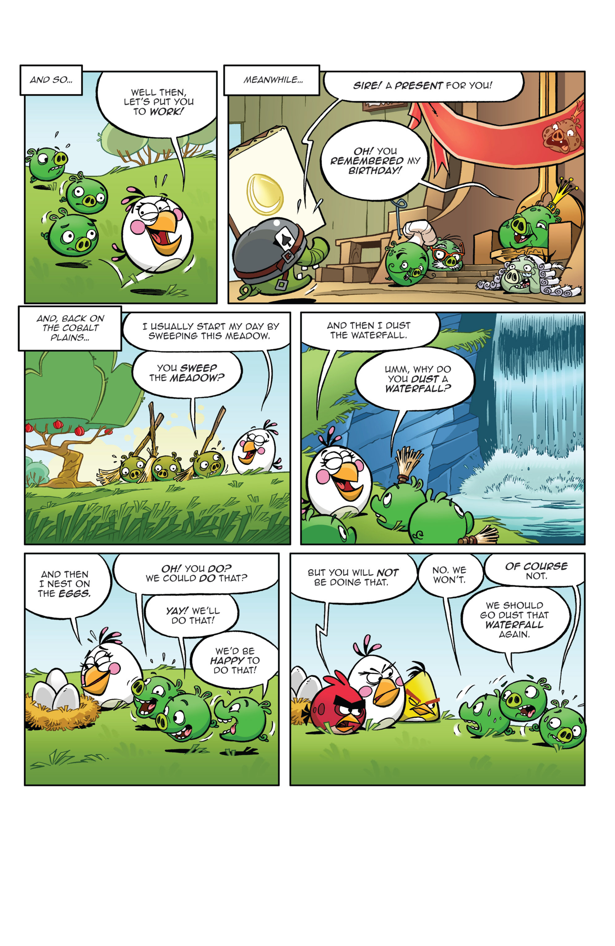 Read online Angry Birds Comics (2014) comic -  Issue #4 - 21