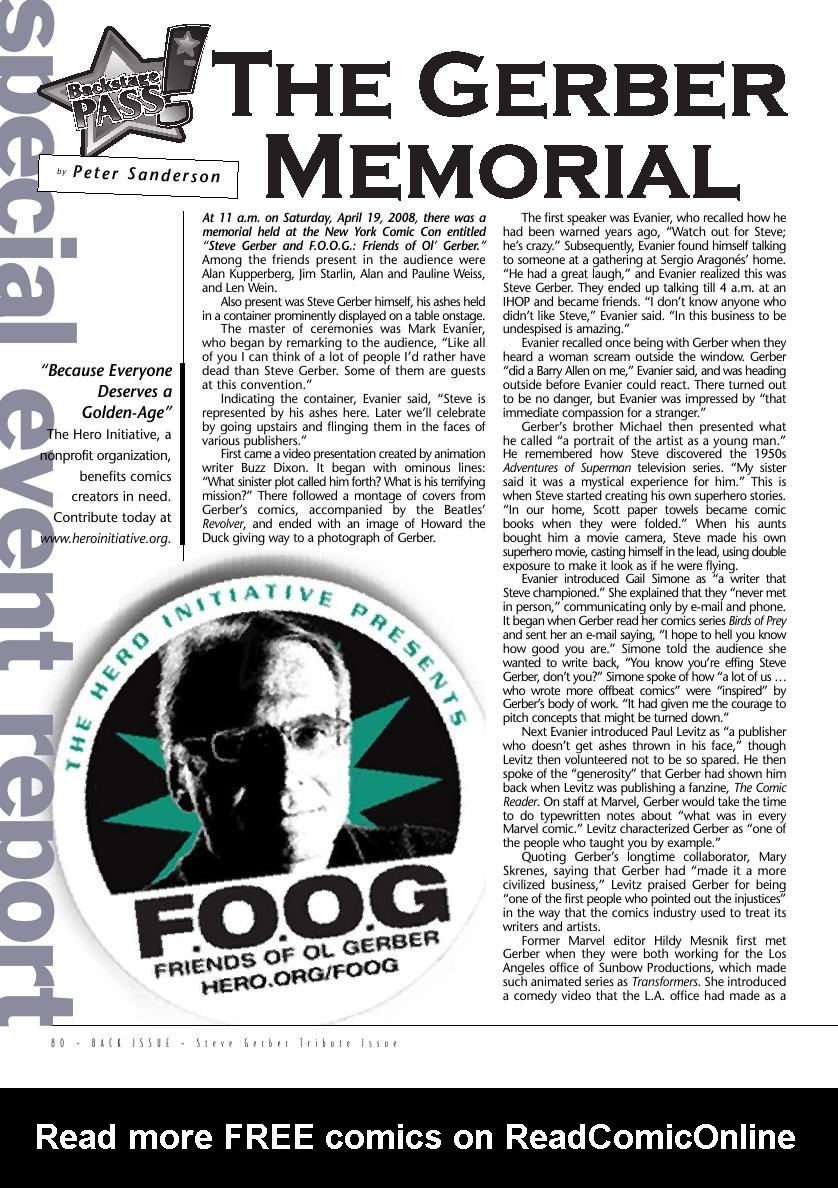 Read online Back Issue comic -  Issue #31 - 82