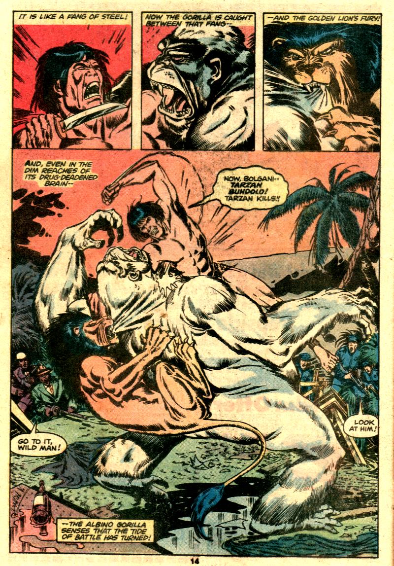 Read online Tarzan (1977) comic -  Issue #28 - 8