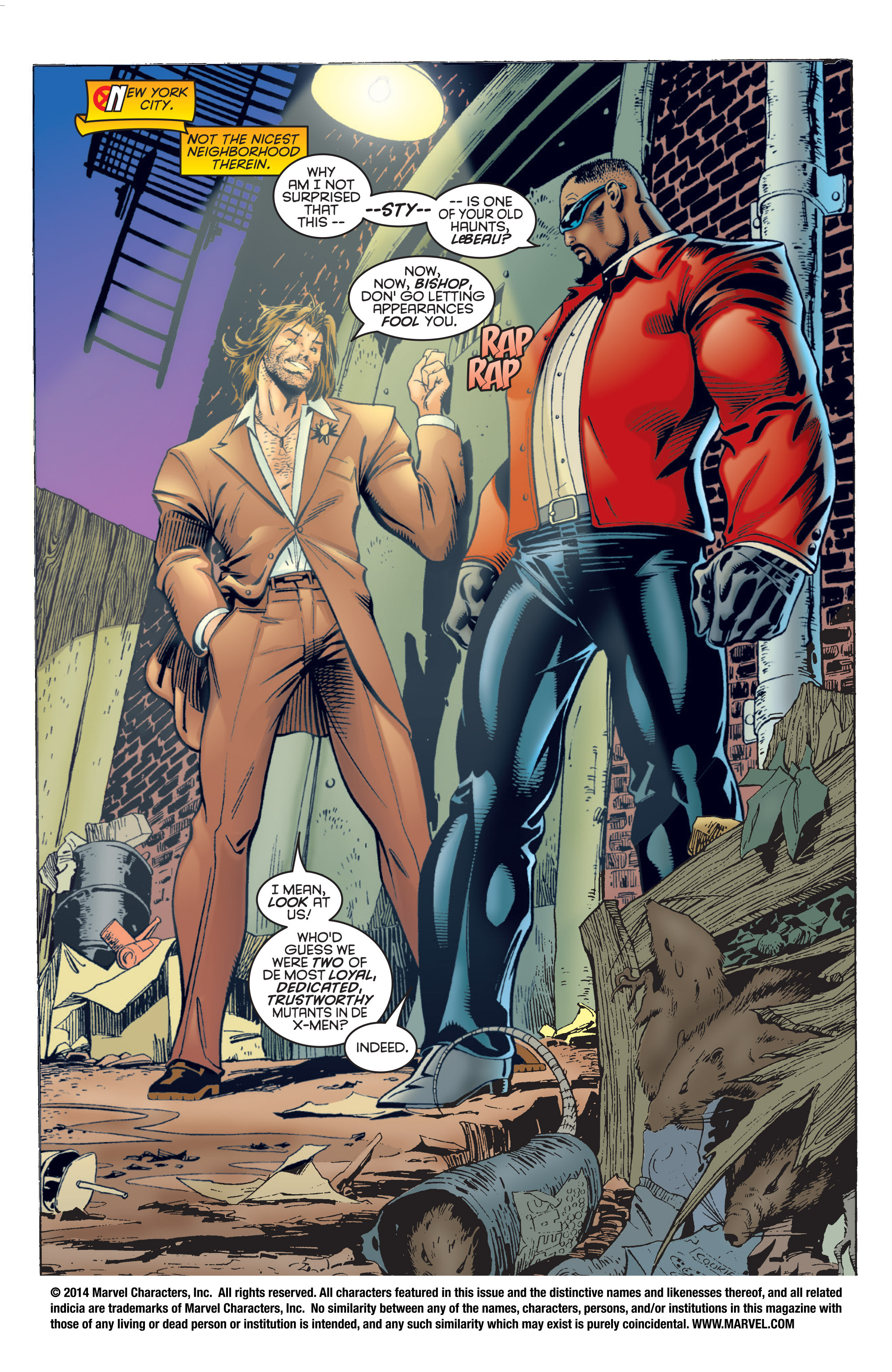 Read online X-Men (1991) comic -  Issue #46 - 2