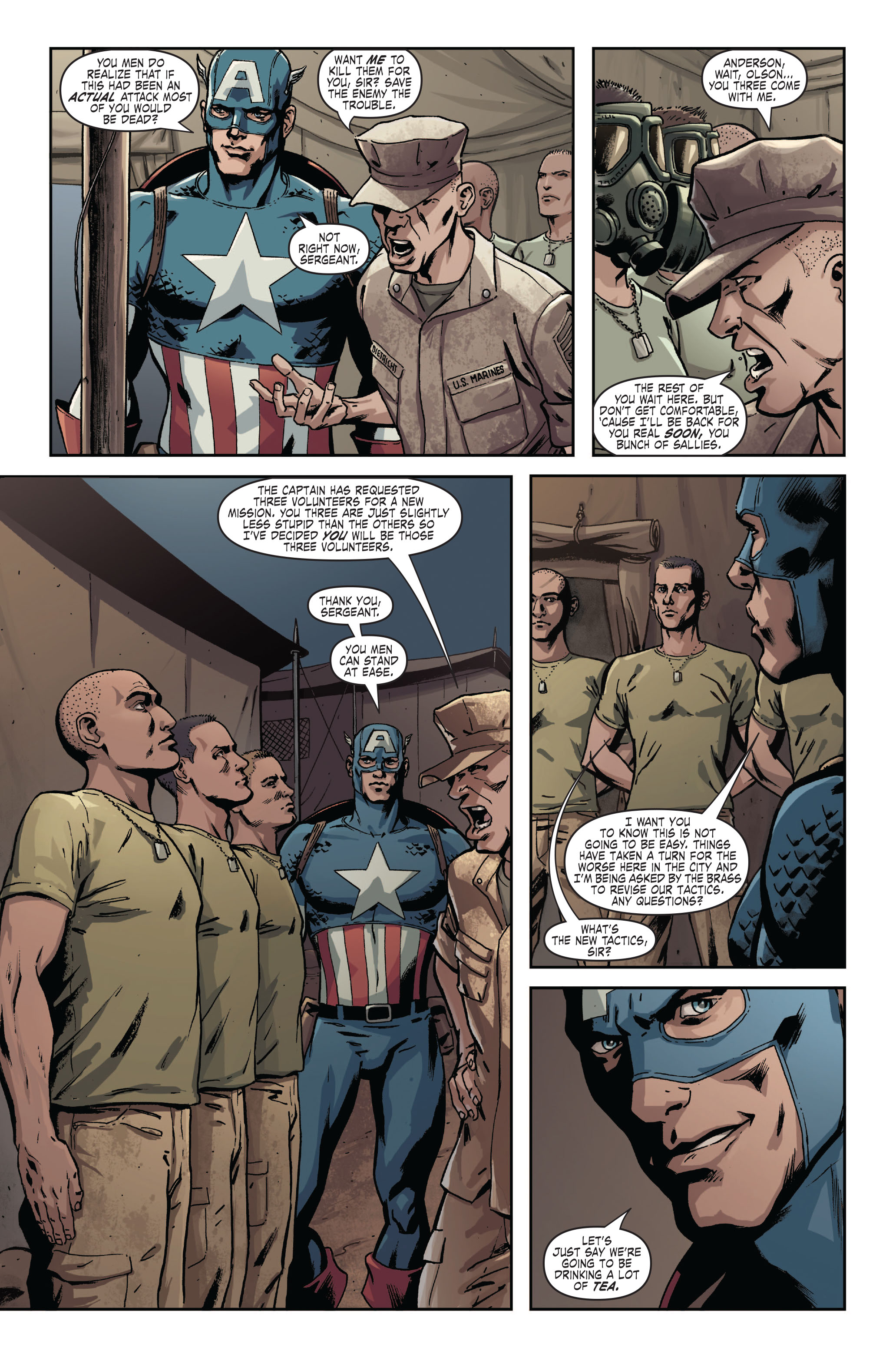 Captain America Theater of War: To Soldier On Full Page 17