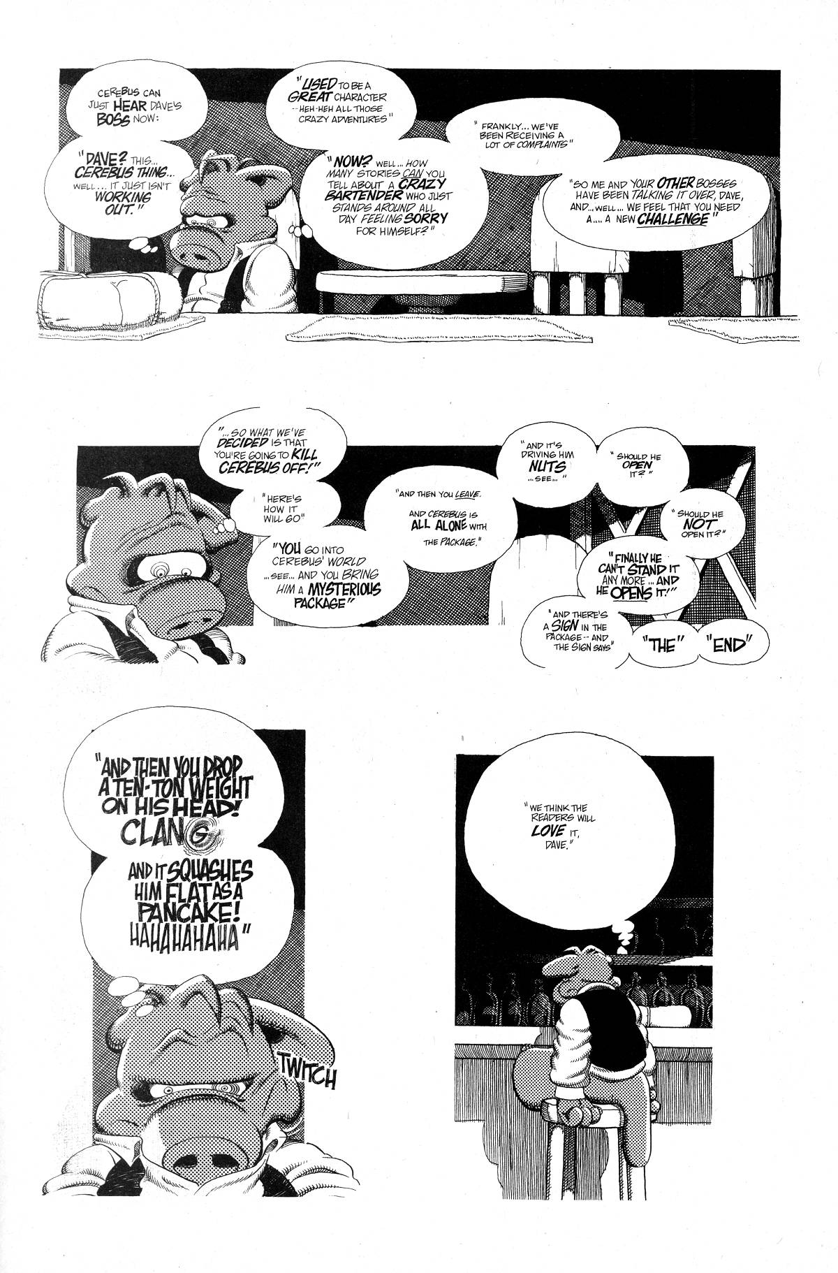 Read online Cerebus comic -  Issue #229 - 17