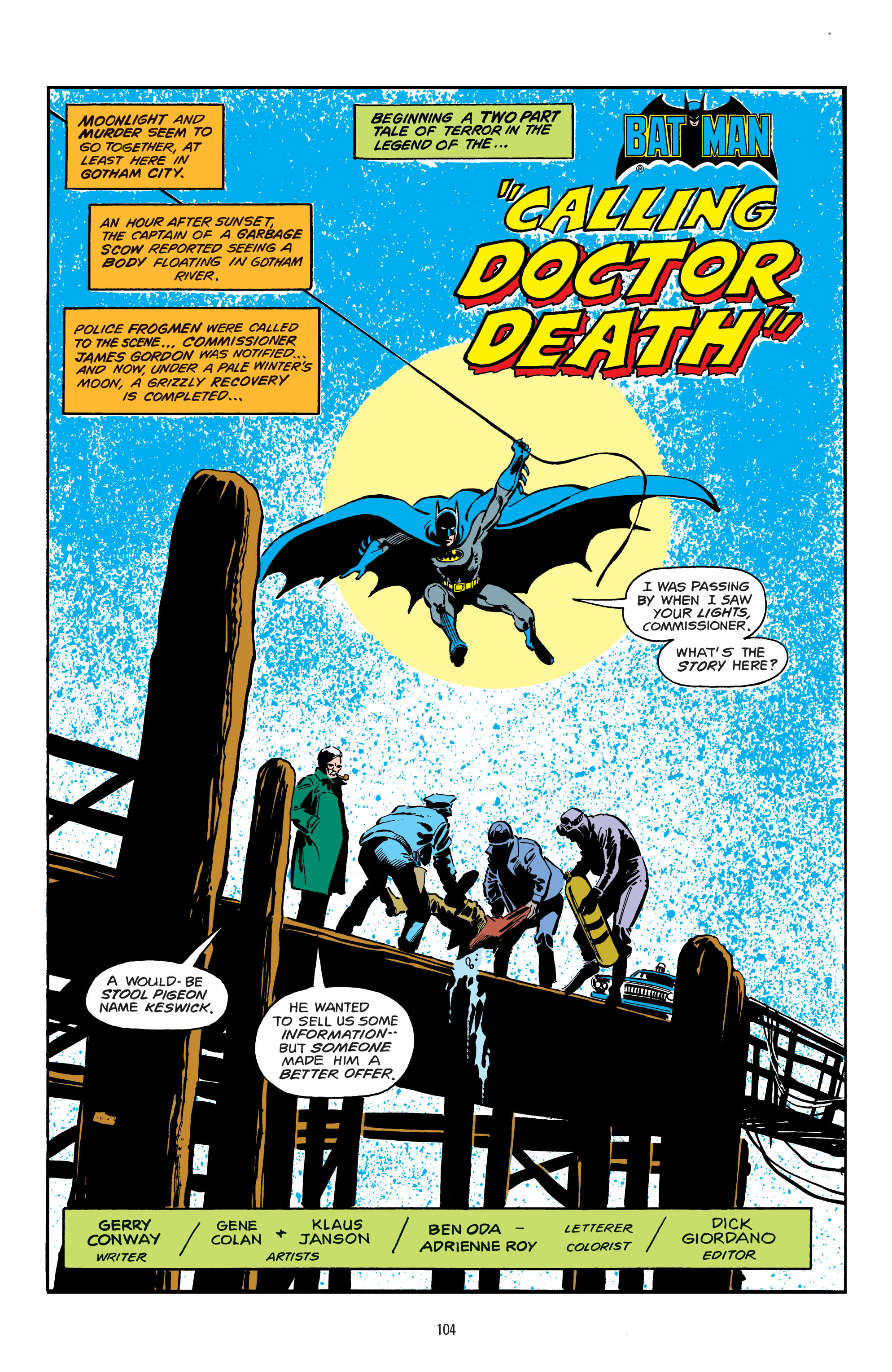 Read online Tales of the Batman - Gene Colan comic -  Issue # TPB 1 (Part 2) - 4