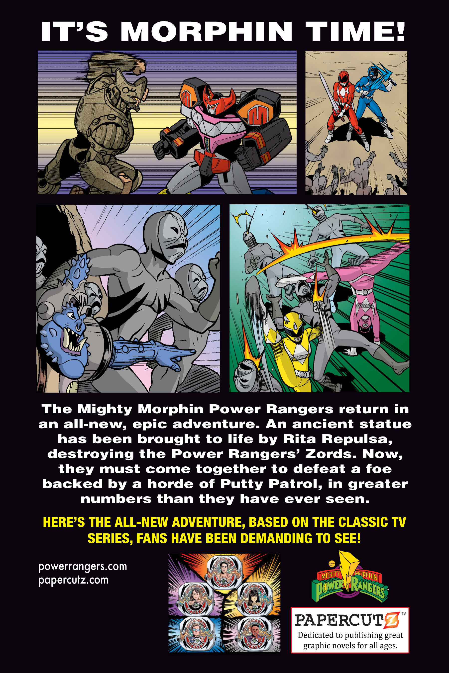 Read online Mighty Morphin Power Rangers: Rita Repulsa's Attitude Adjustment comic -  Issue # Full - 65