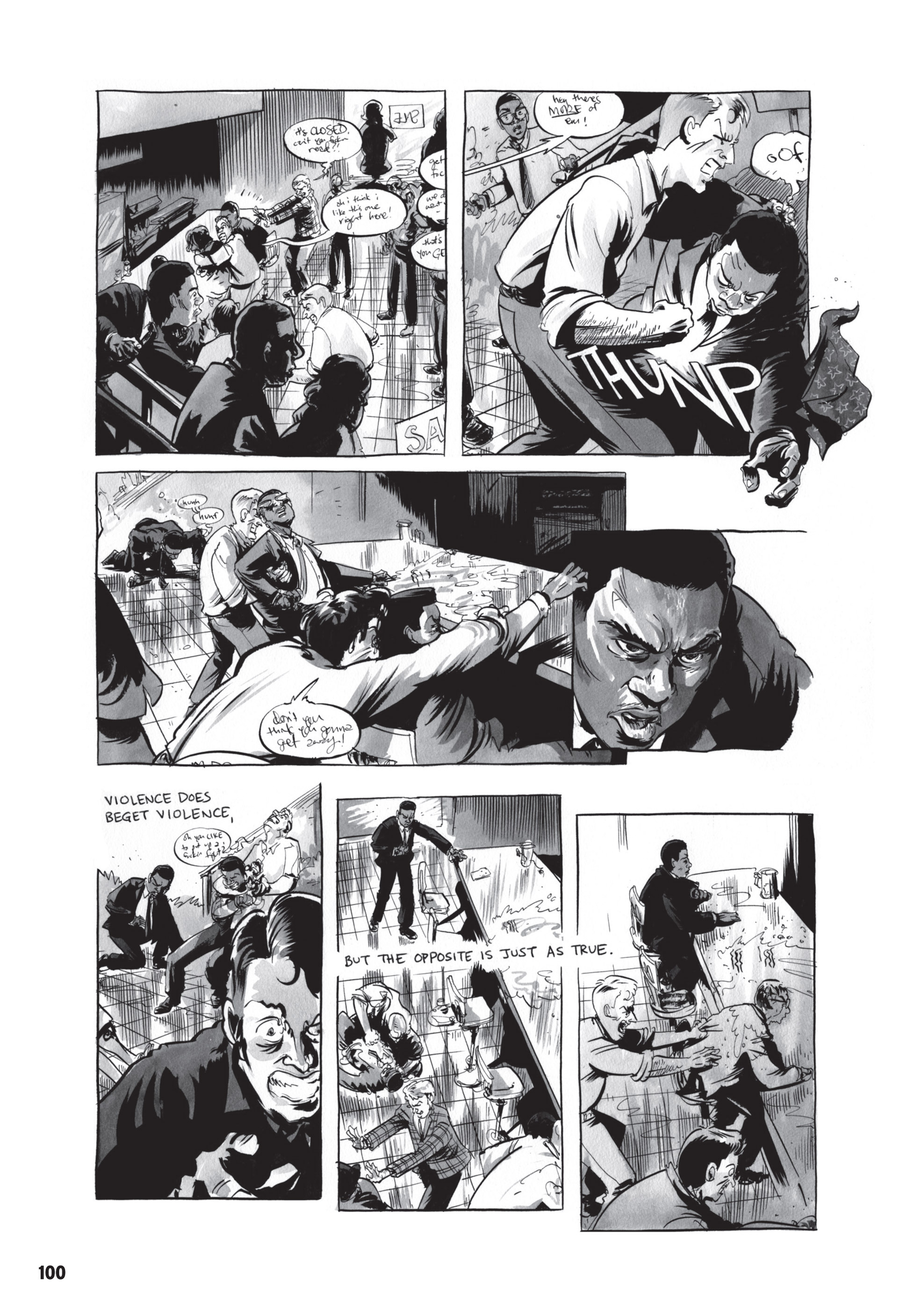 Read online March comic -  Issue #1 - 98