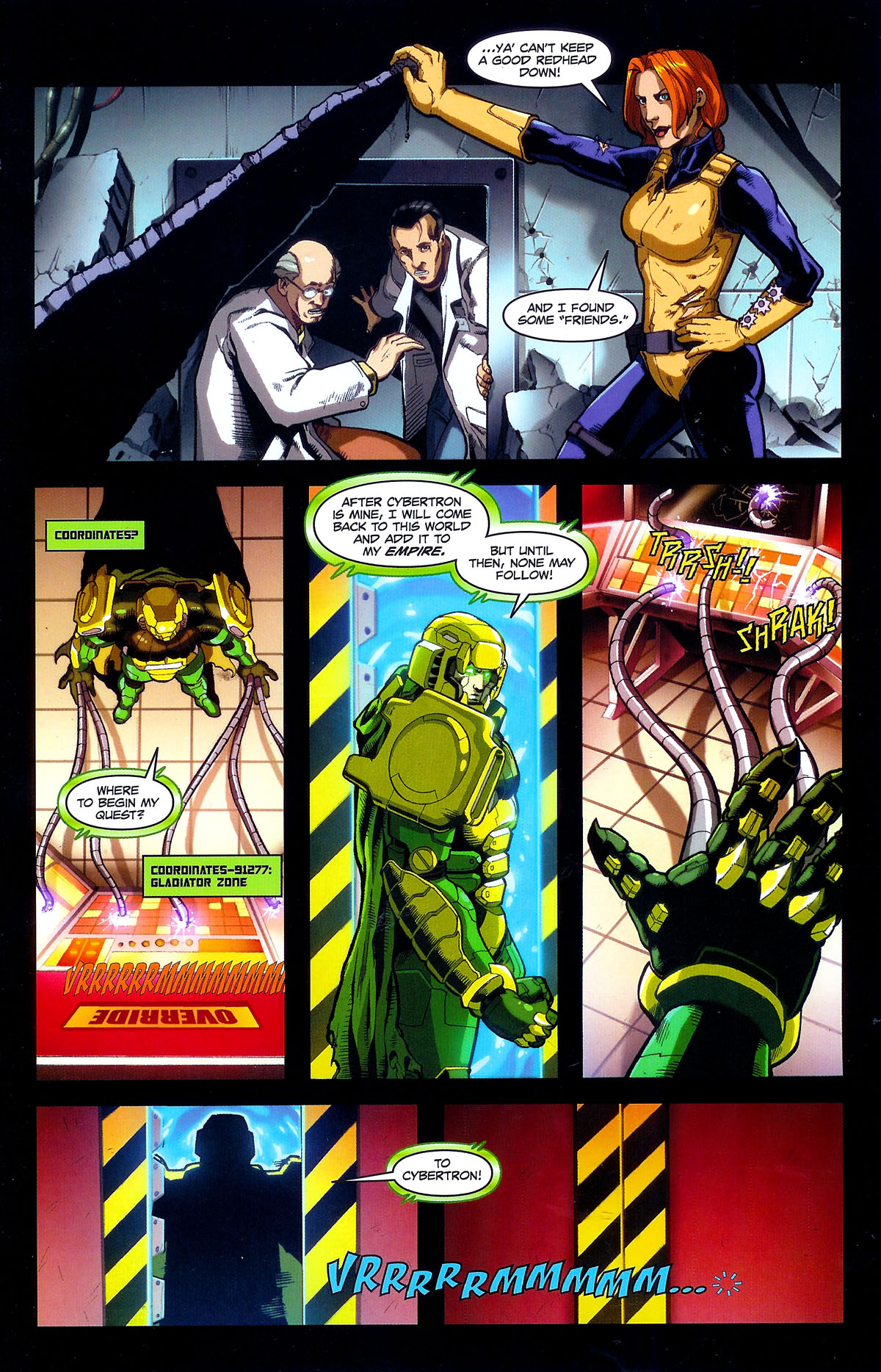 Read online G.I. Joe vs. The Transformers III: The Art of War comic -  Issue #2 - 20