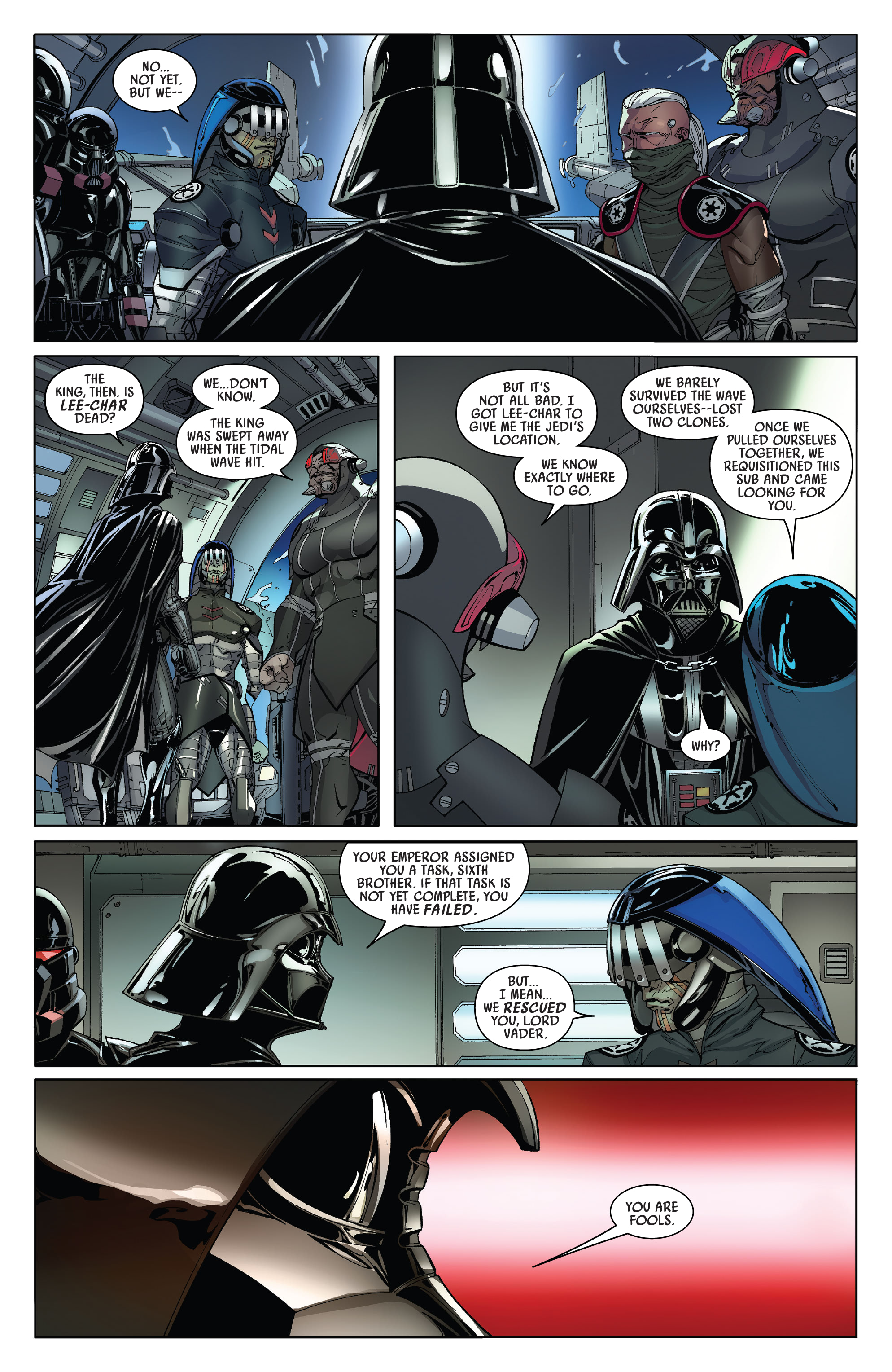 Read online Star Wars: Darth Vader by Charles Soule Omnibus comic -  Issue # TPB (Part 3) - 94