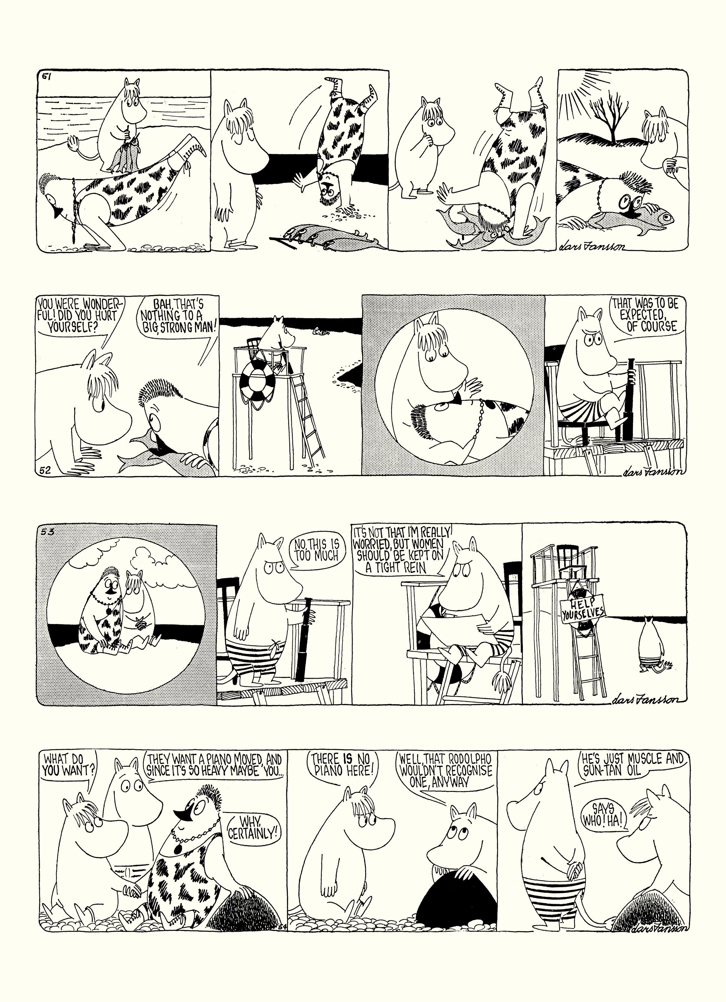 Read online Moomin: The Complete Lars Jansson Comic Strip comic -  Issue # TPB 8 - 64
