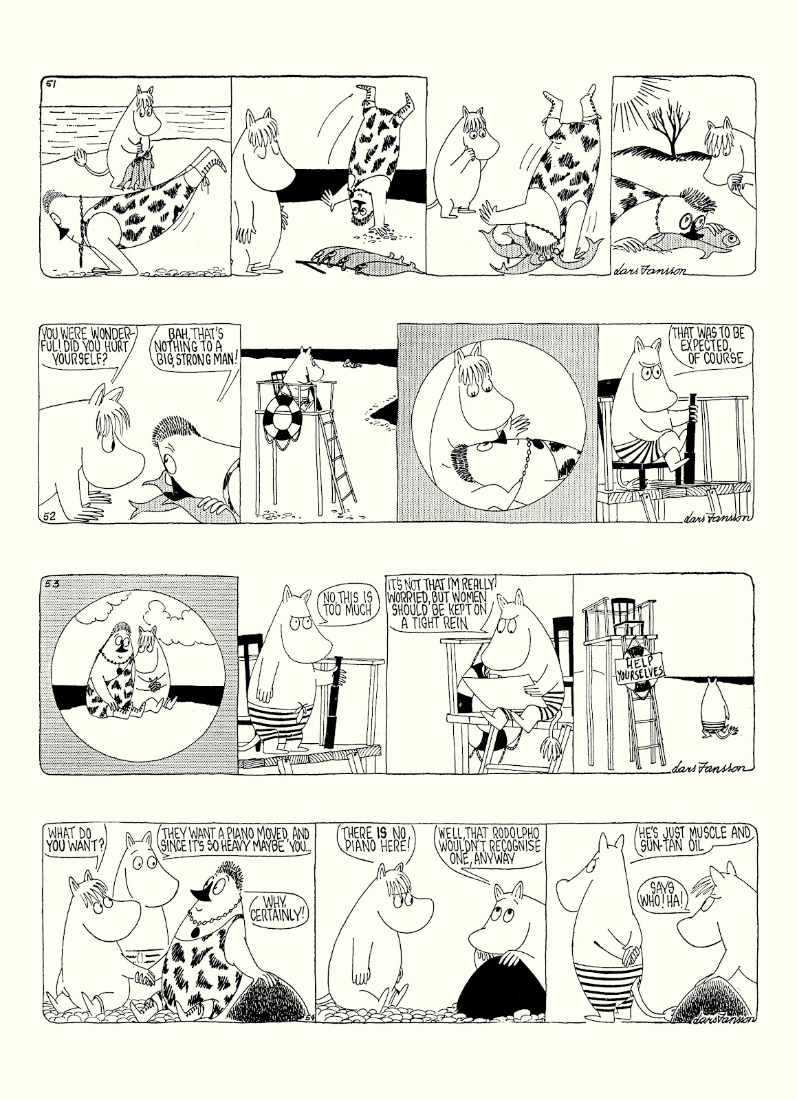 Moomin: The Complete Lars Jansson Comic Strip issue TPB 8 - Page 64