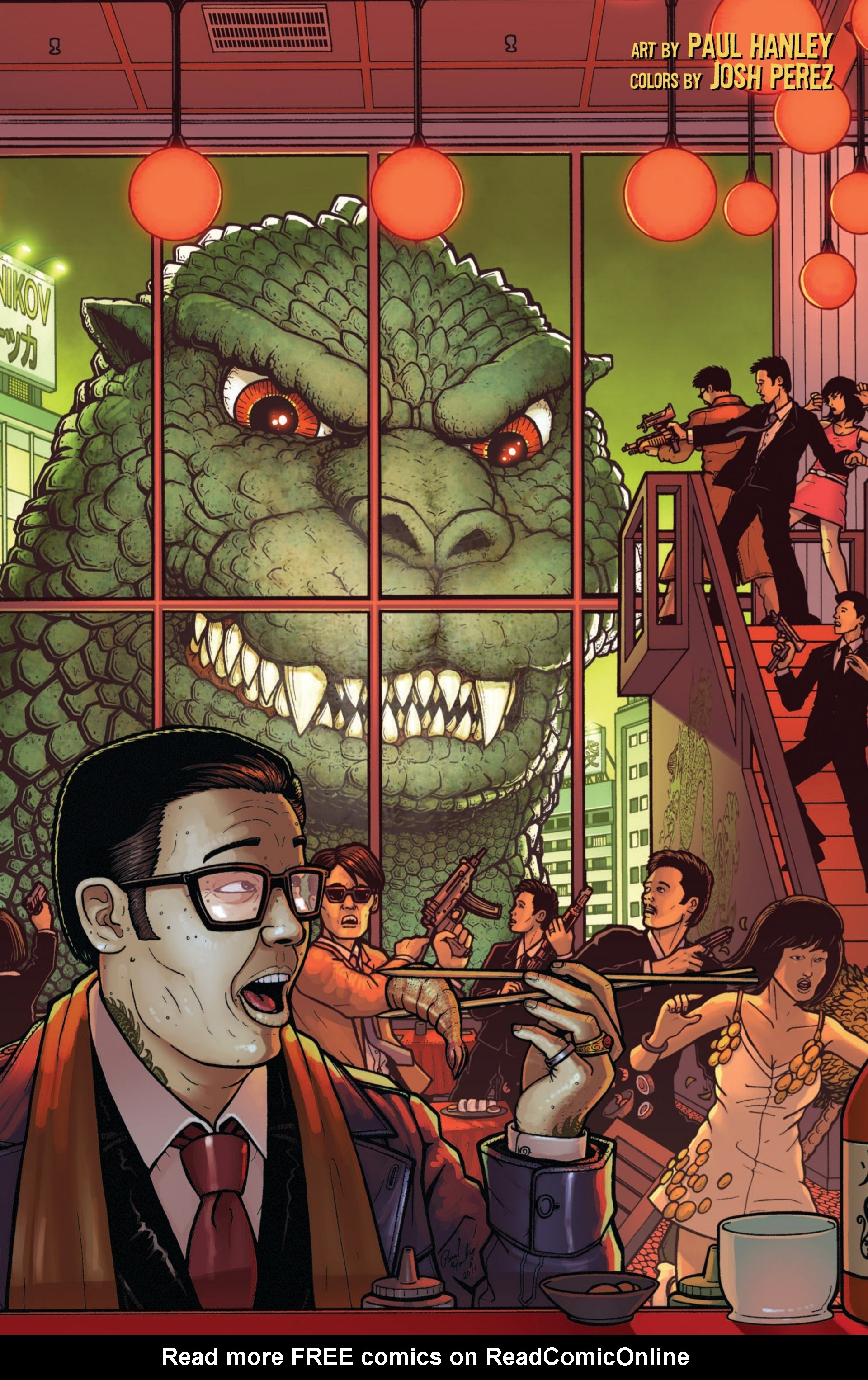 Read online Godzilla: Gangsters and Goliaths comic -  Issue # Full - 137