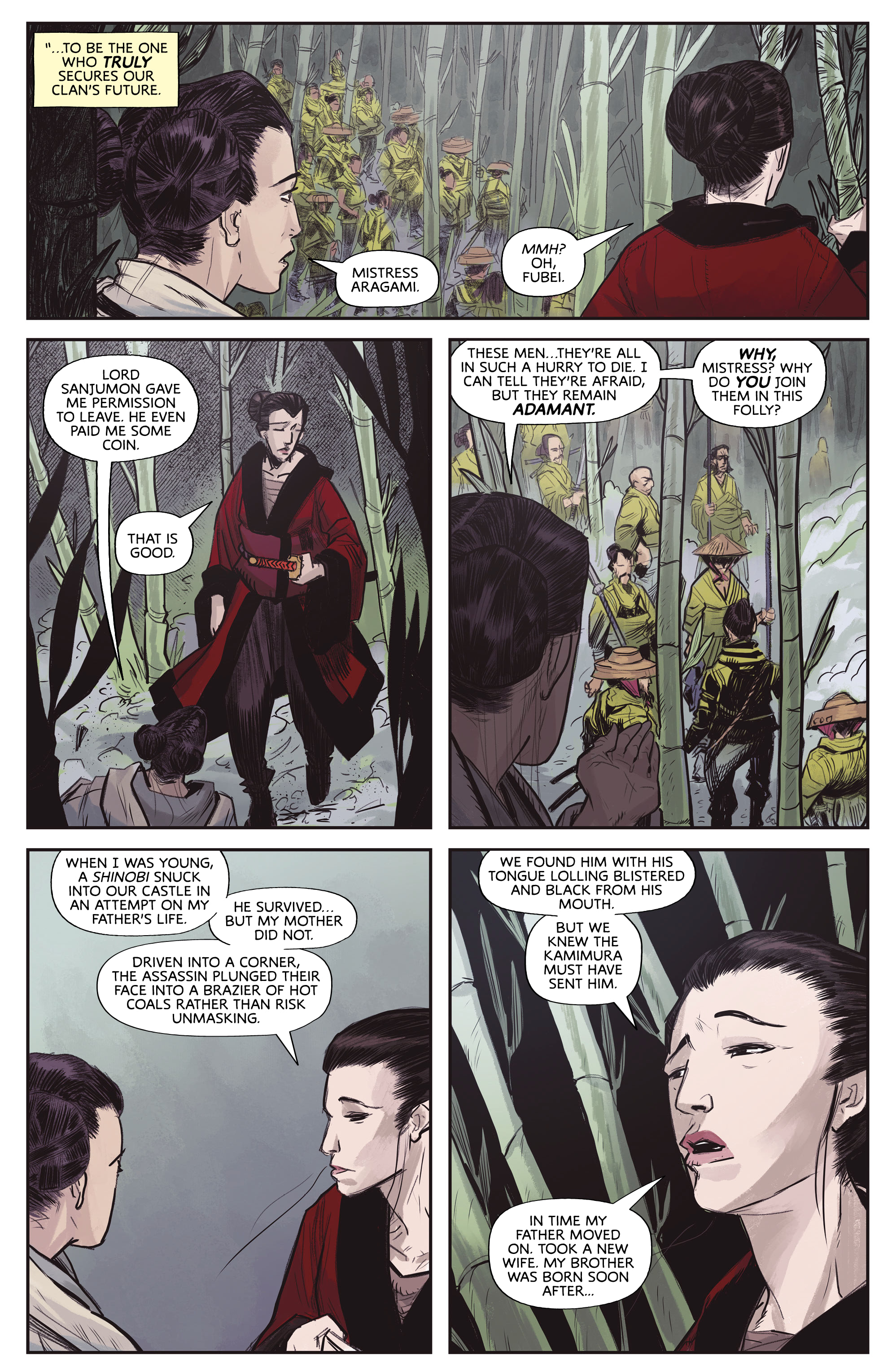 Read online The Devil's Red Bride comic -  Issue #4 - 5