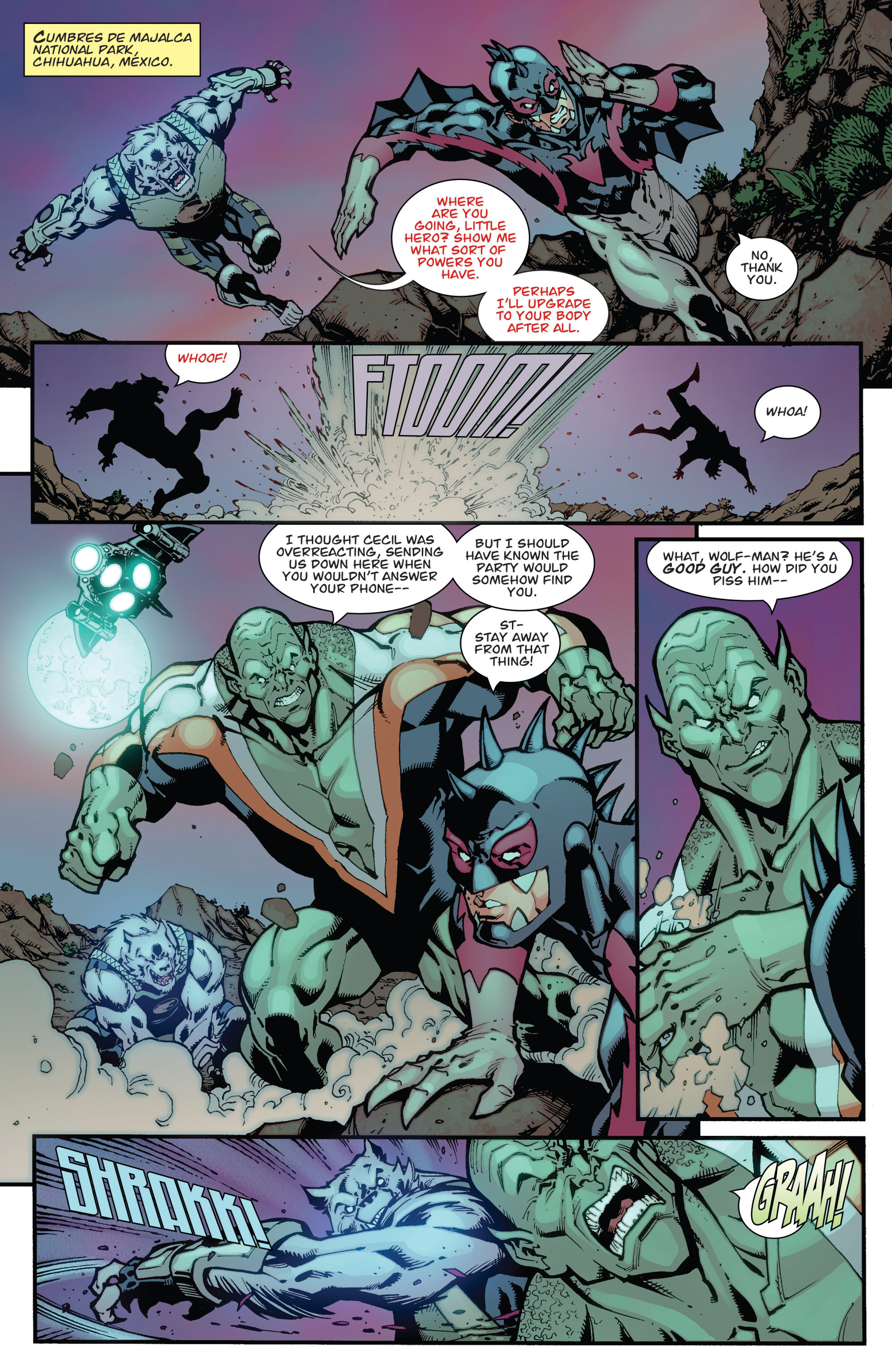 Read online Guarding the Globe (2012) comic -  Issue #3 - 18