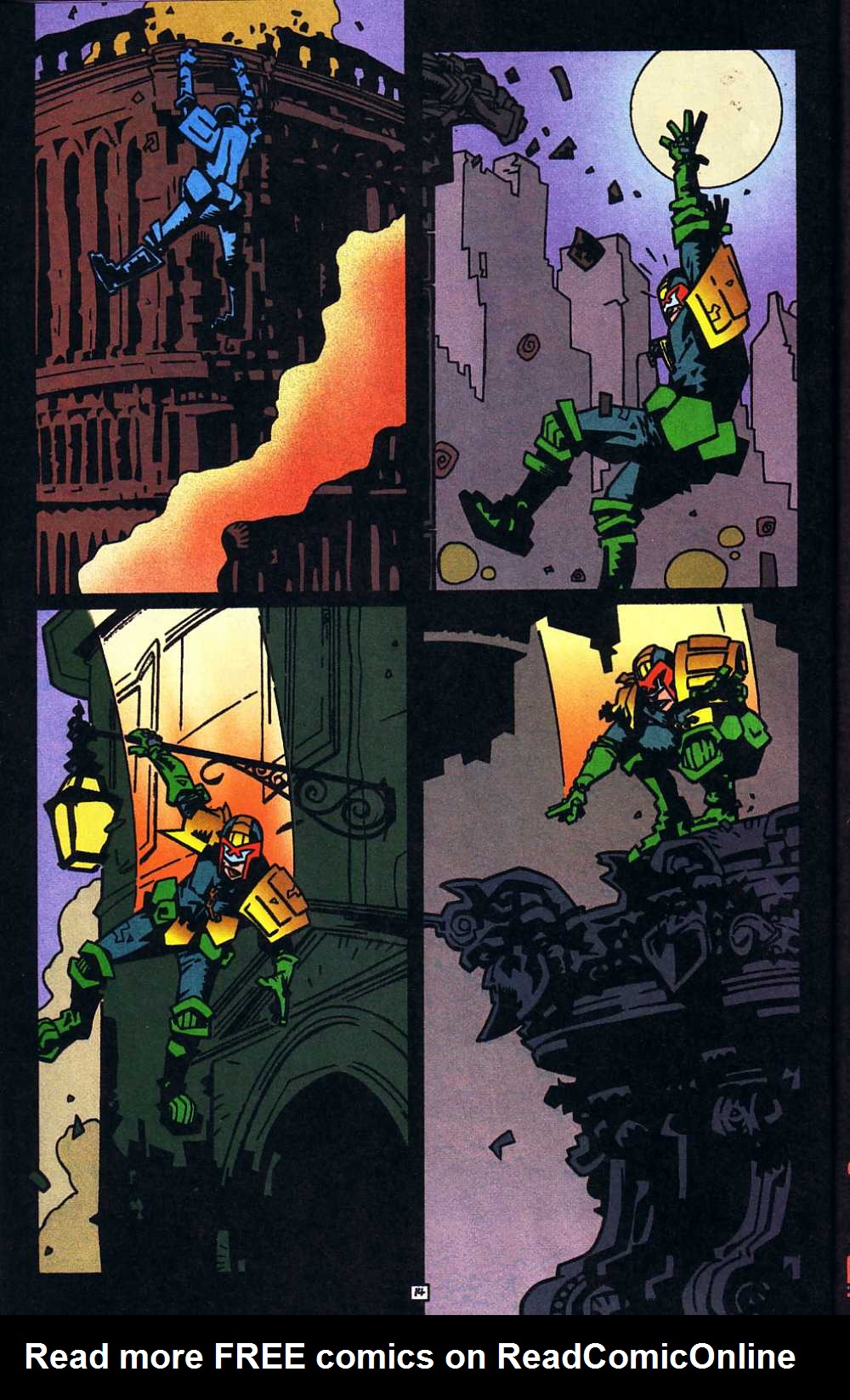 Read online Judge Dredd: Legends of the Law comic -  Issue #9 - 14