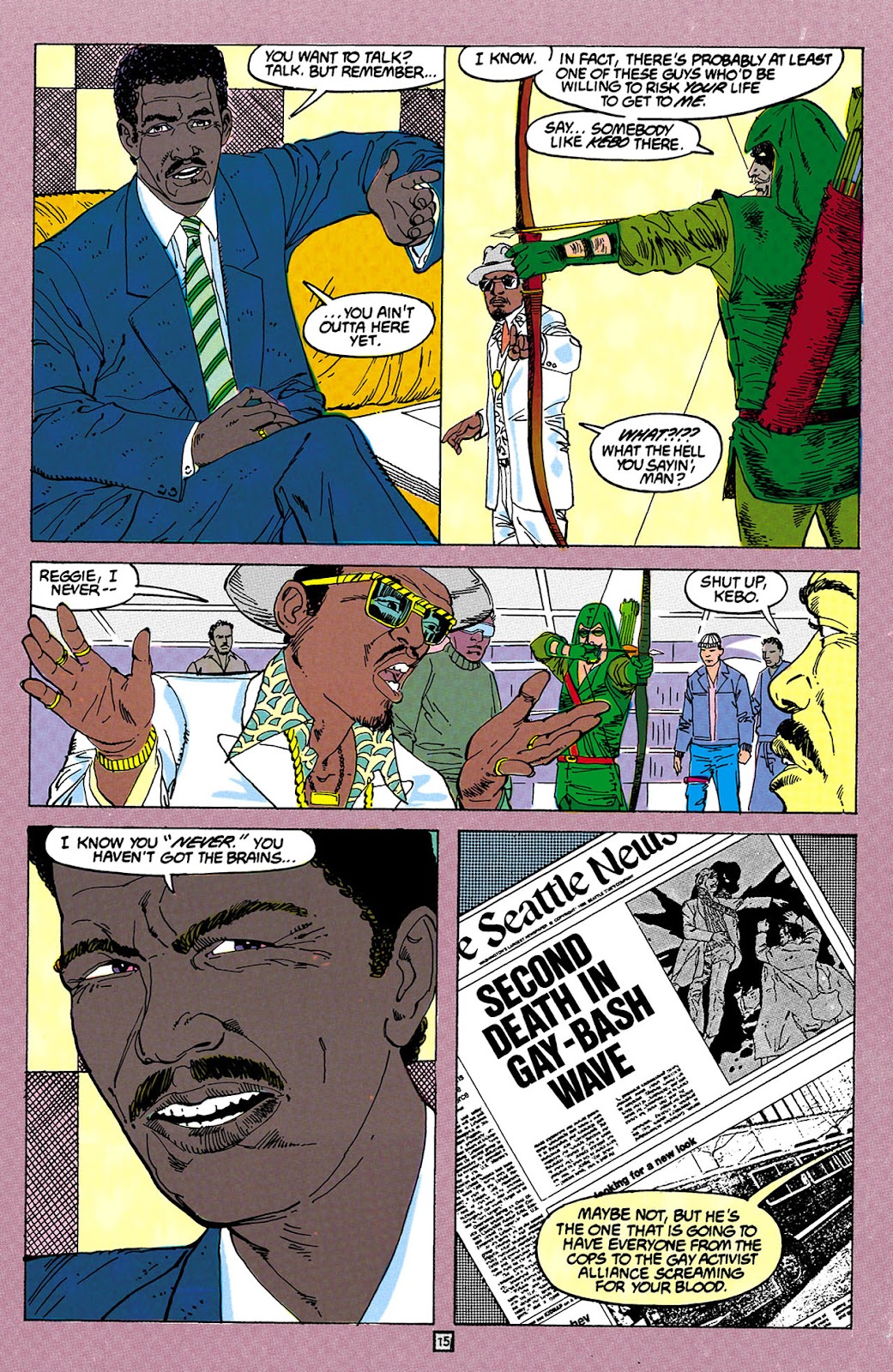 Green Arrow (1988) issue 6 - Page 16