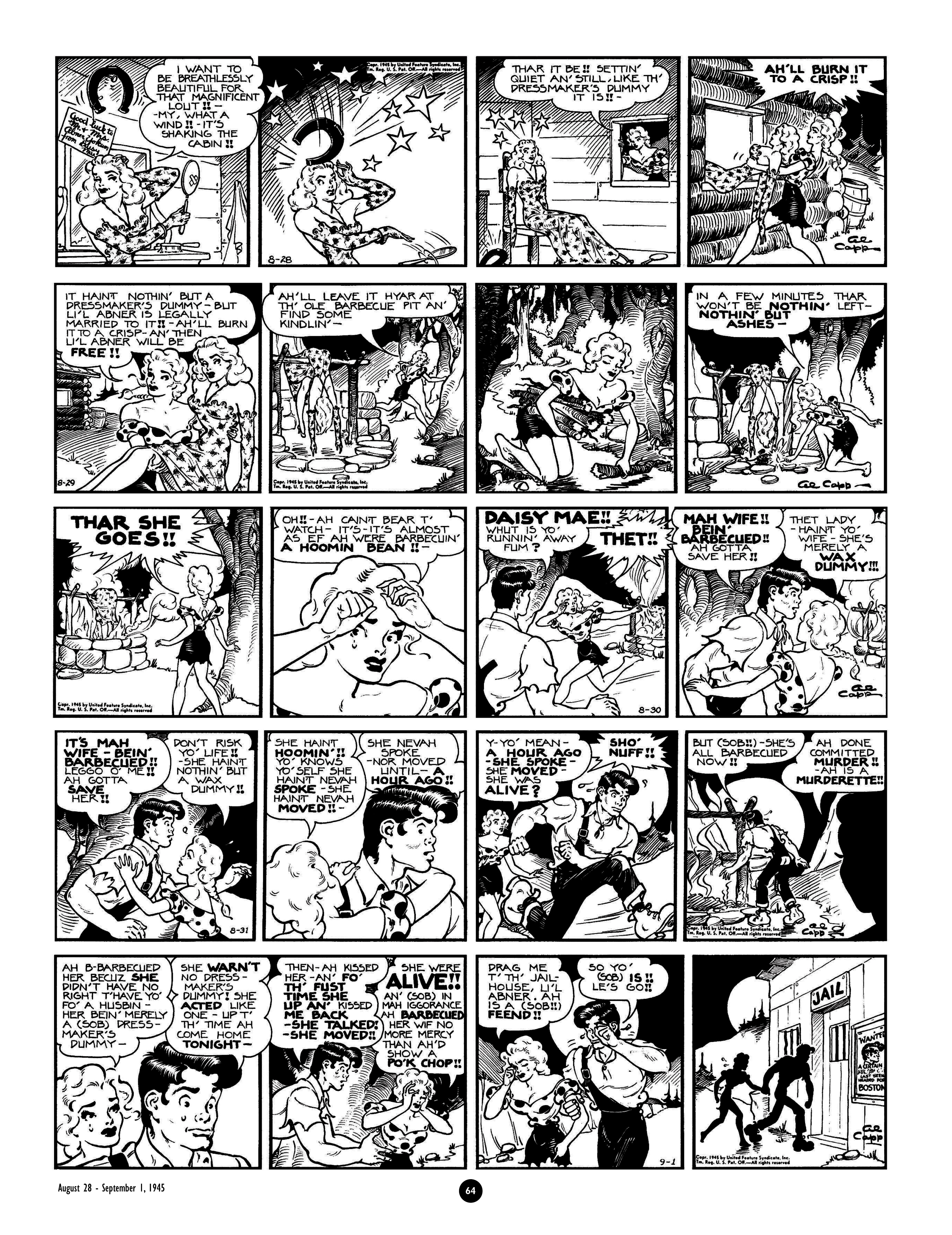 Read online Al Capp's Li'l Abner Complete Daily & Color Sunday Comics comic -  Issue # TPB 6 (Part 1) - 64