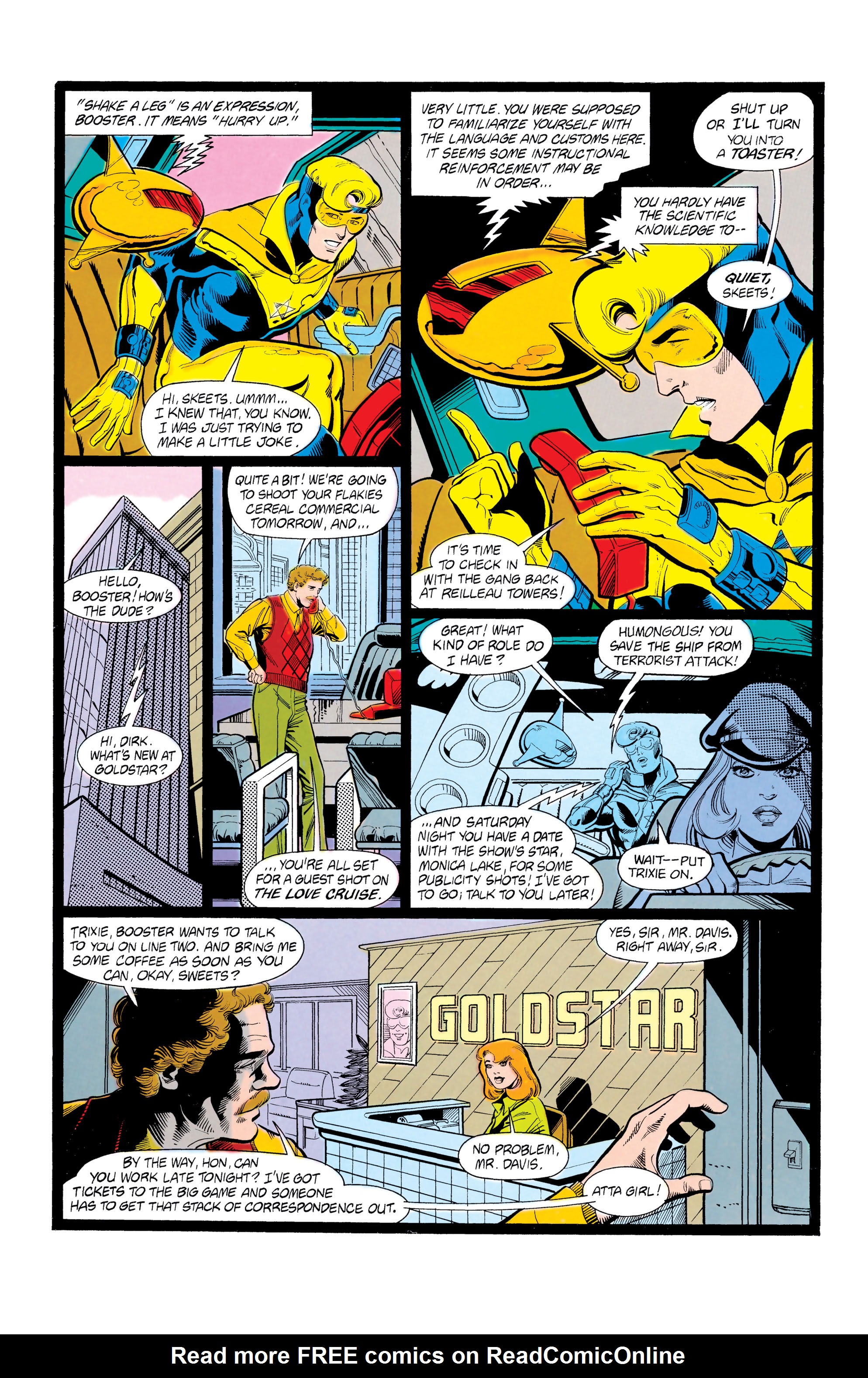 Read online Booster Gold (1986) comic -  Issue #1 - 6