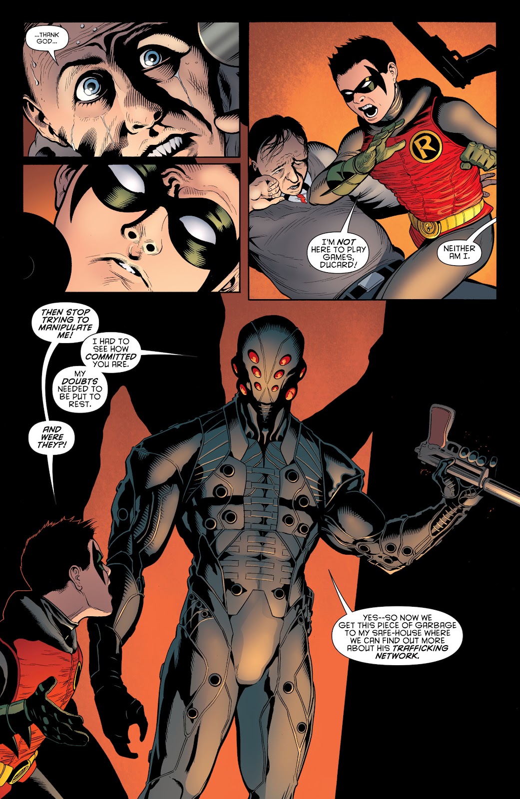 Batman and Robin (2011) issue Bad Blood (DC Essential Edition) (Part 2) - Page 13