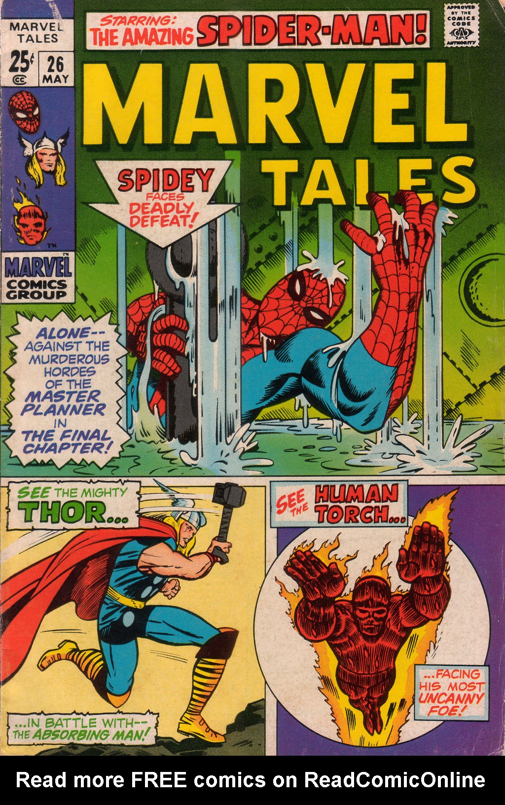 Read online Marvel Tales (1964) comic -  Issue #26 - 1