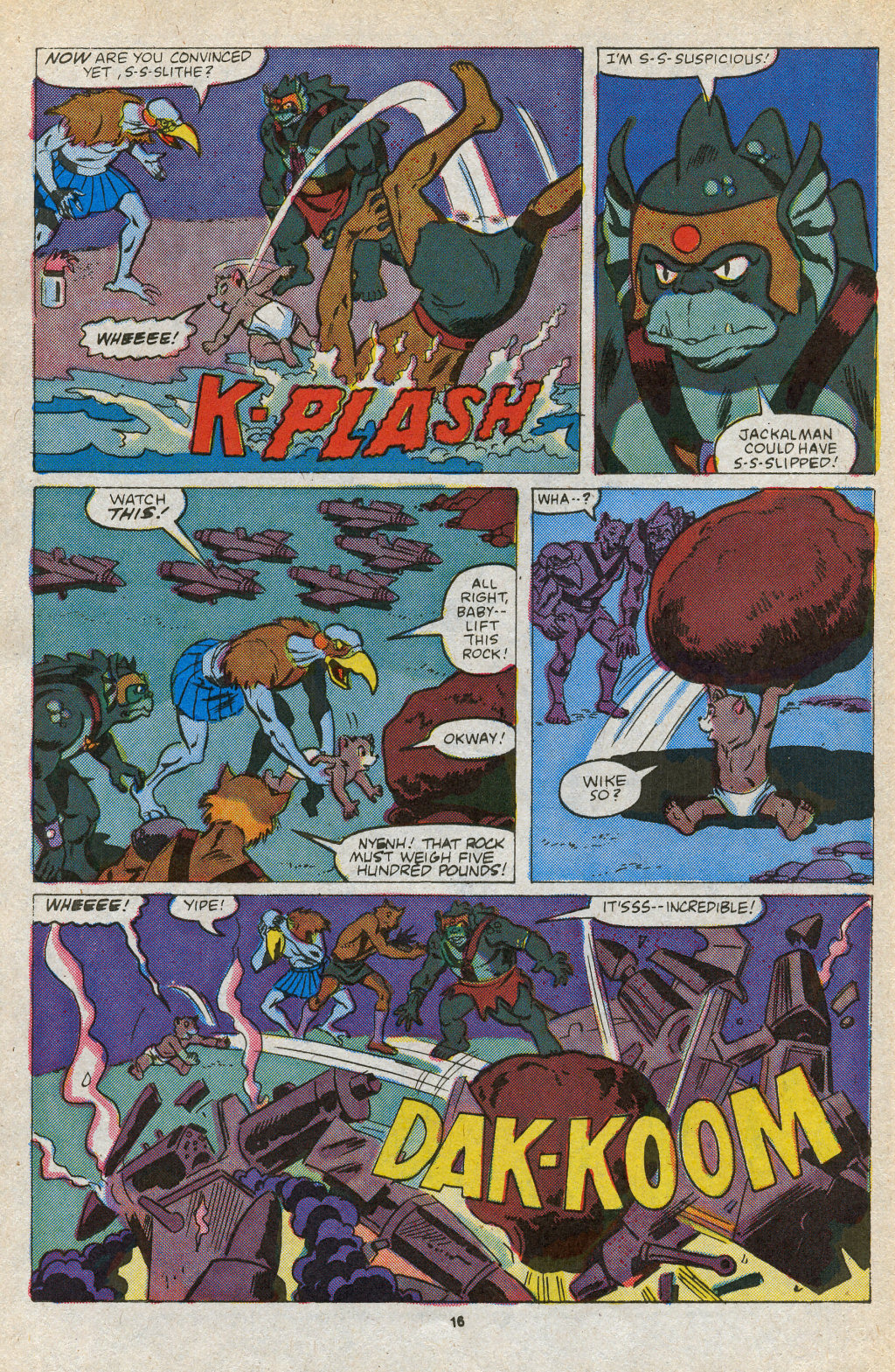 Read online ThunderCats (1985) comic -  Issue #21 - 25