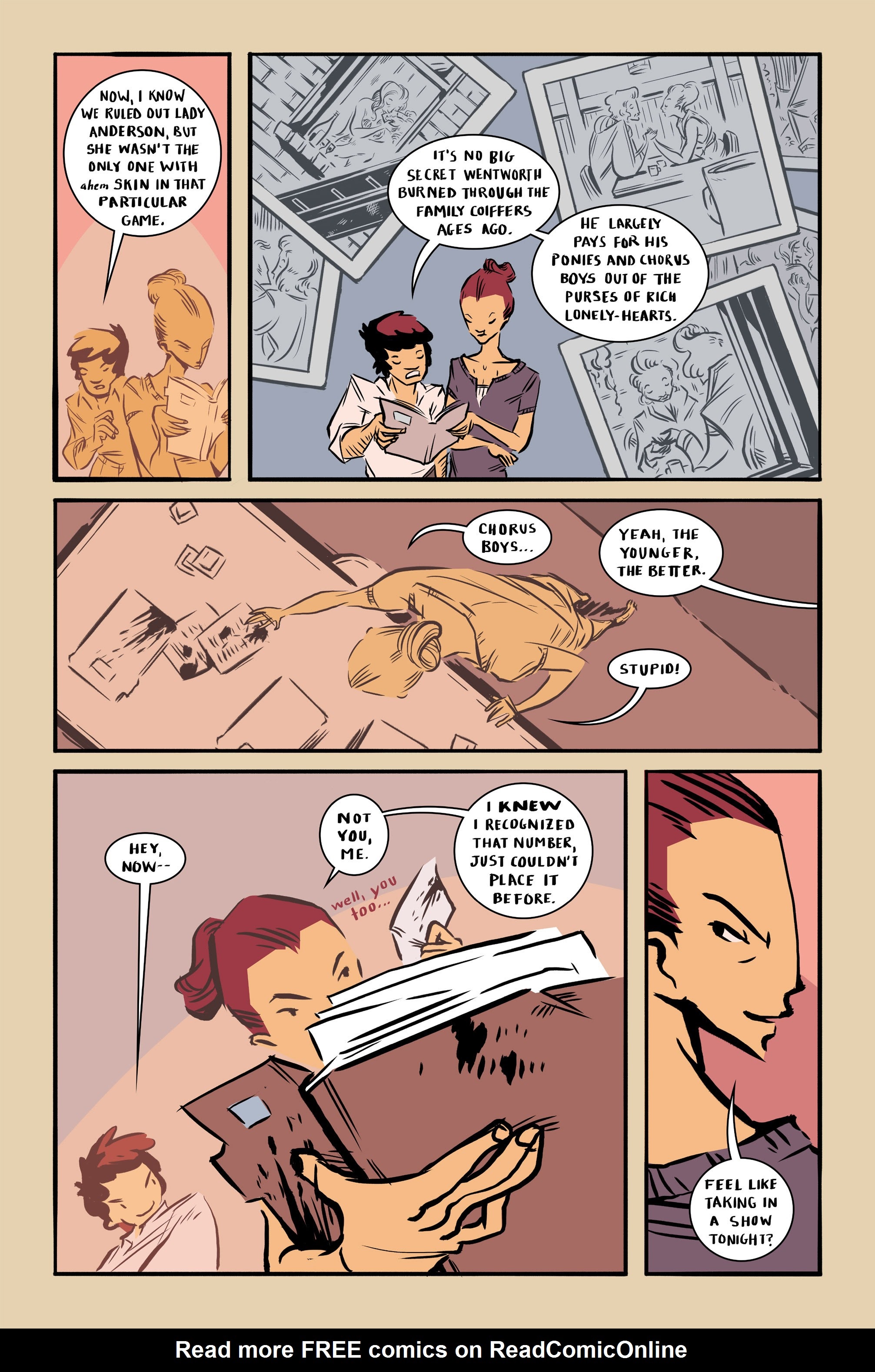 Read online The Casebook of Rabbit Black comic -  Issue #1 - 30