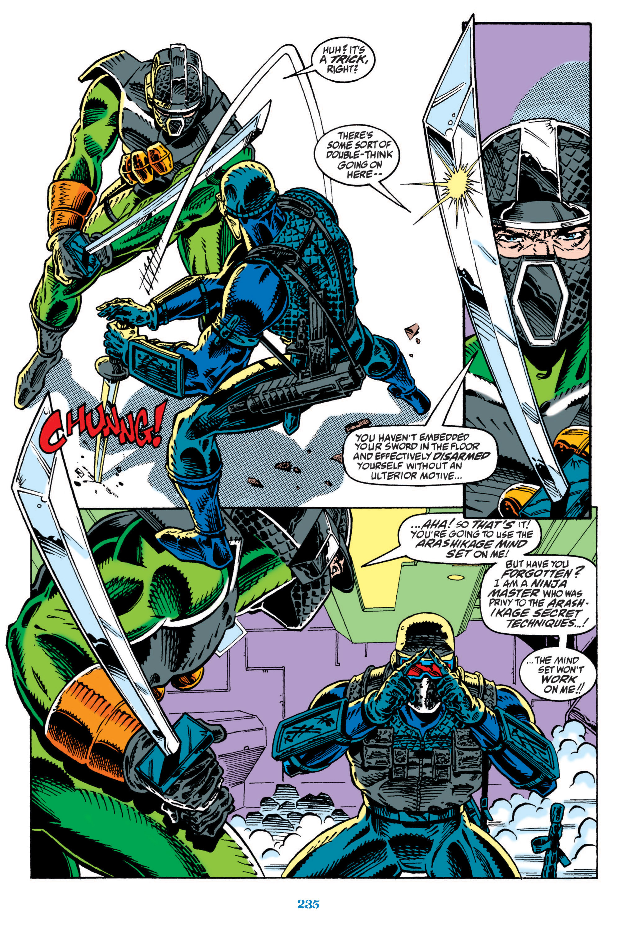 Read online Classic G.I. Joe comic -  Issue # TPB 13 (Part 2) - 129