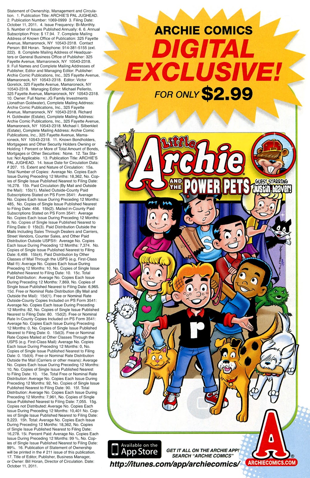 Archie's Pal Jughead Comics issue 211 - Page 19