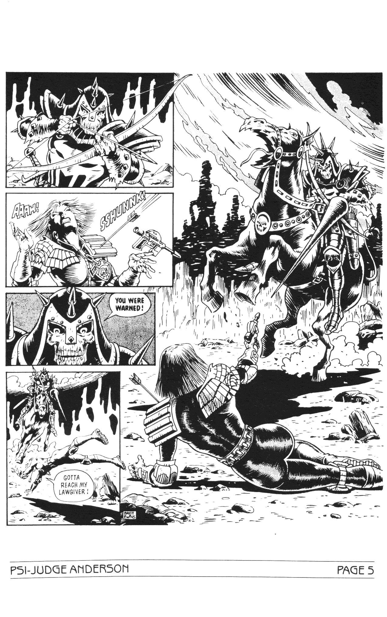 Read online Psi-Judge Anderson comic -  Issue #4 - 7