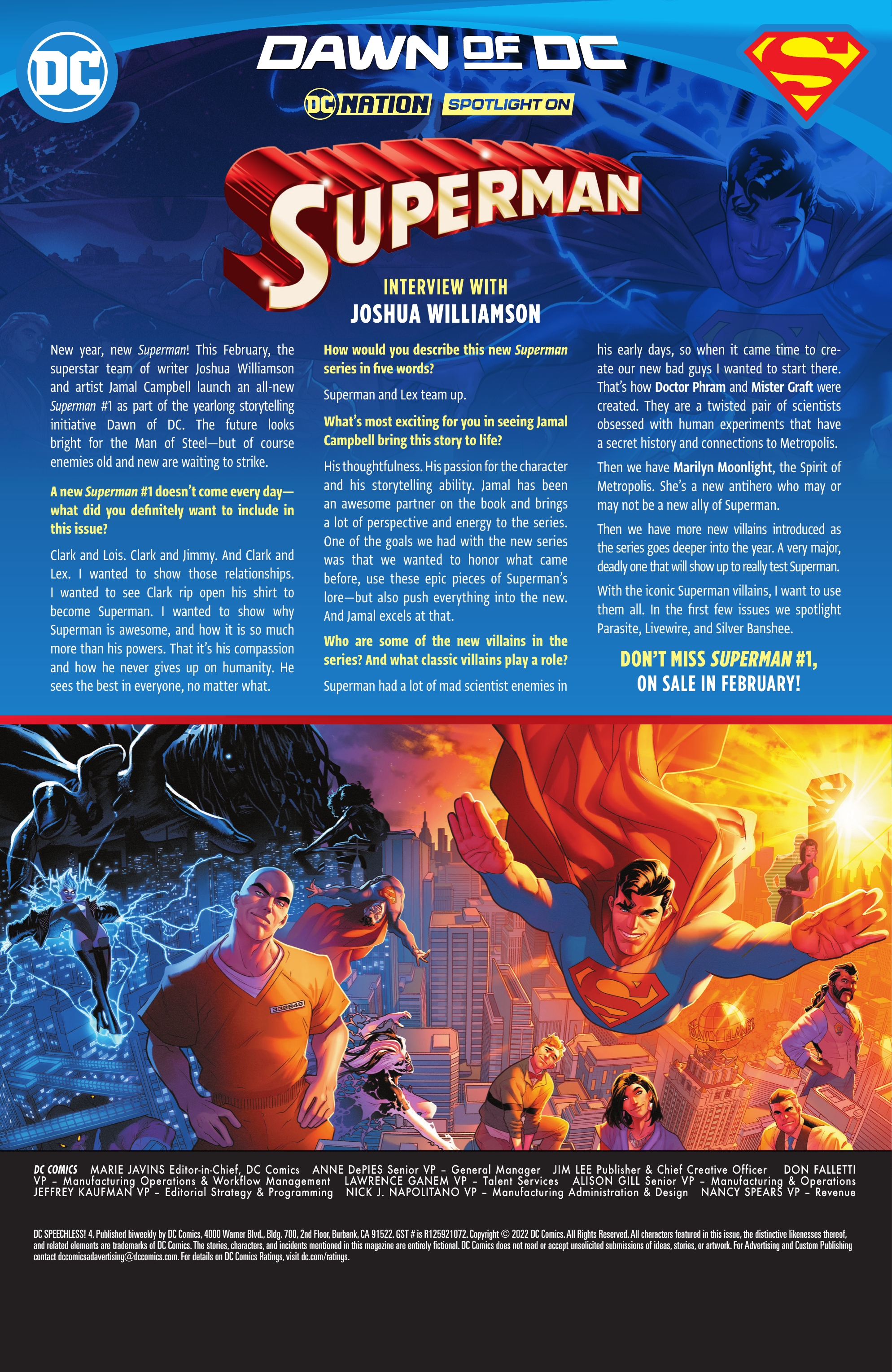 Read online DC Speechless! comic -  Issue #4 - 11