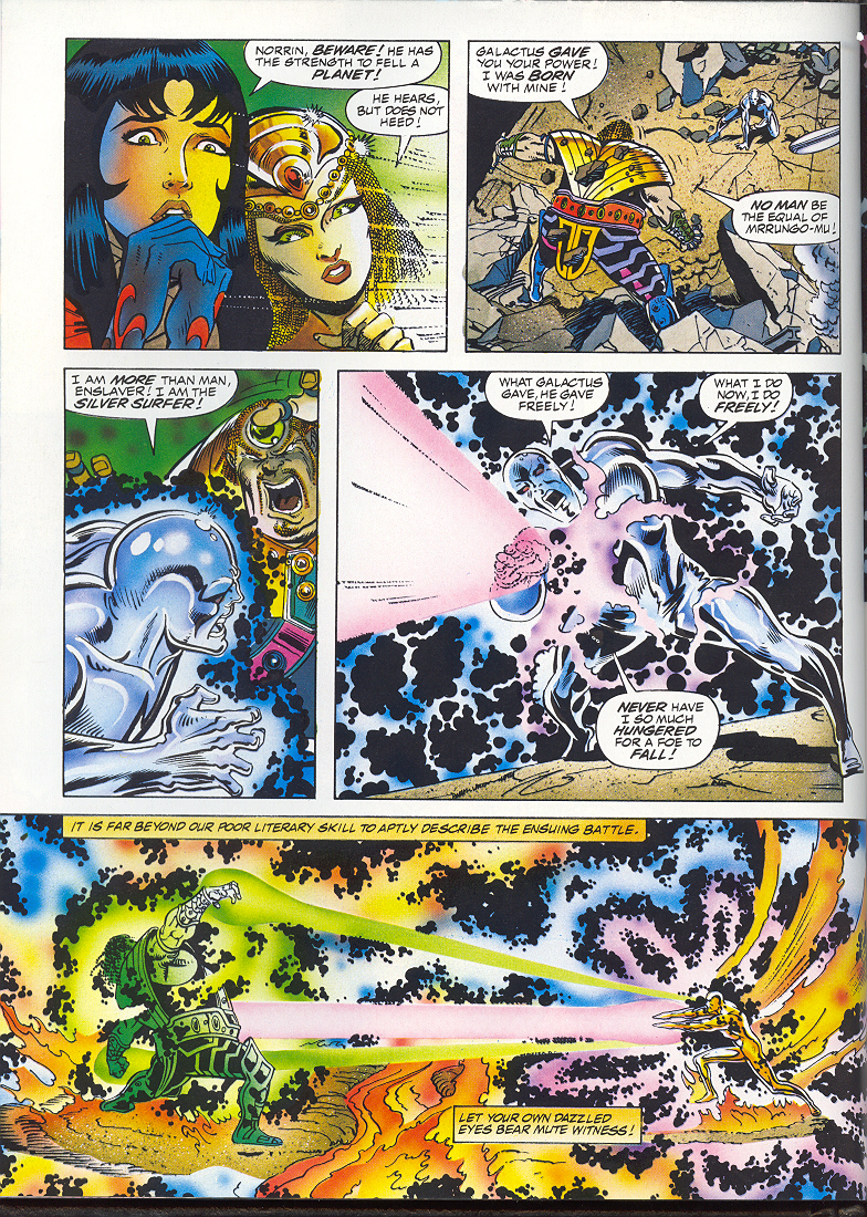 Read online Marvel Graphic Novel comic -  Issue #58 - Silver Surfer - The Enslavers - 72
