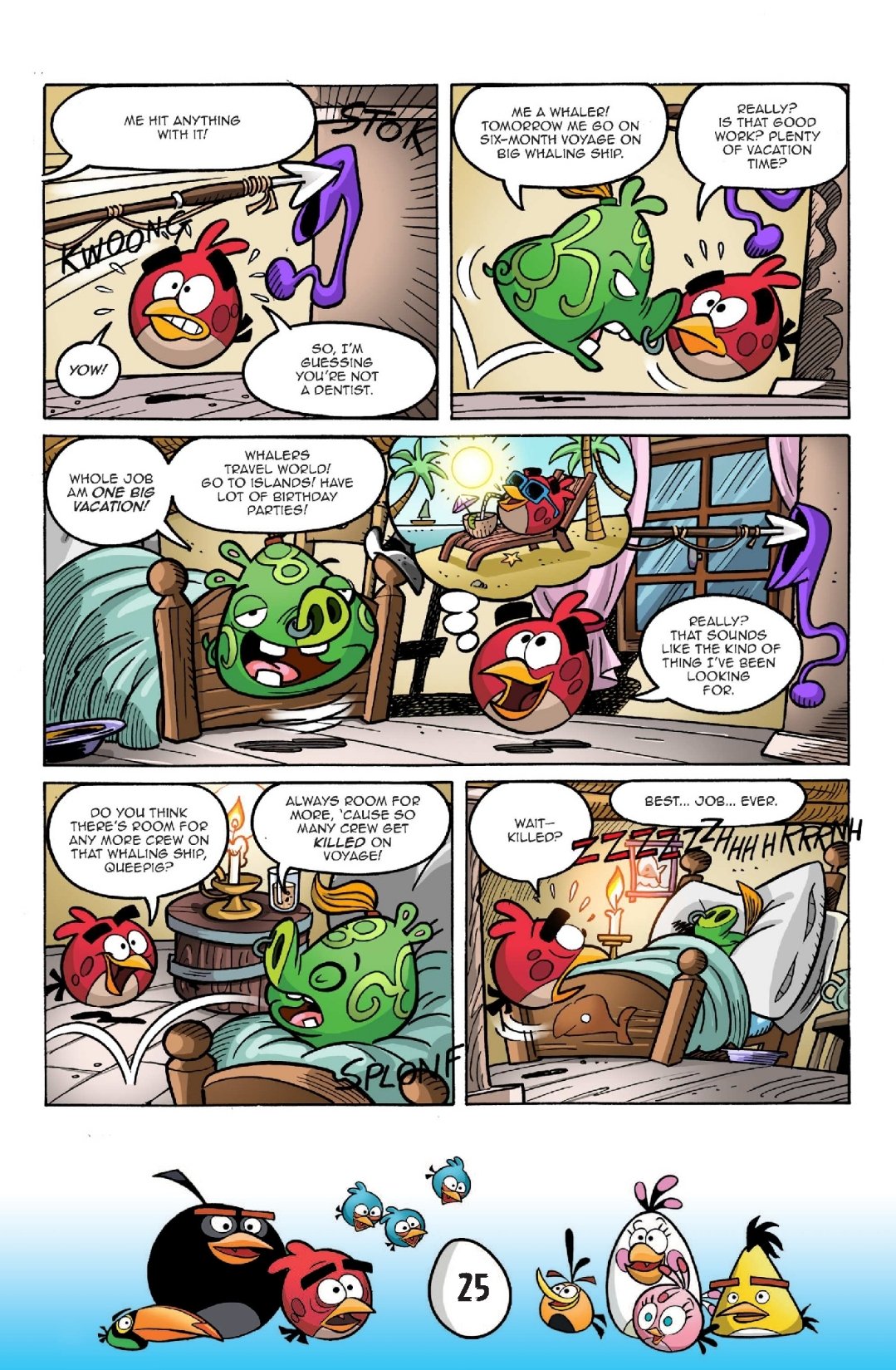 Read online Angry Birds Comics Quarterly comic -  Issue # Issue Furious Fowl - 26