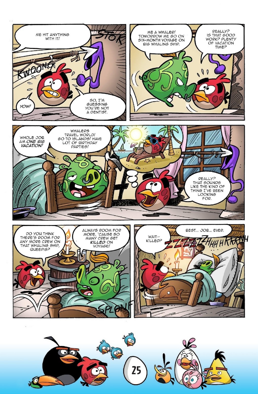 Angry Birds Comics Quarterly issue Issue Furious Fowl - Page 26