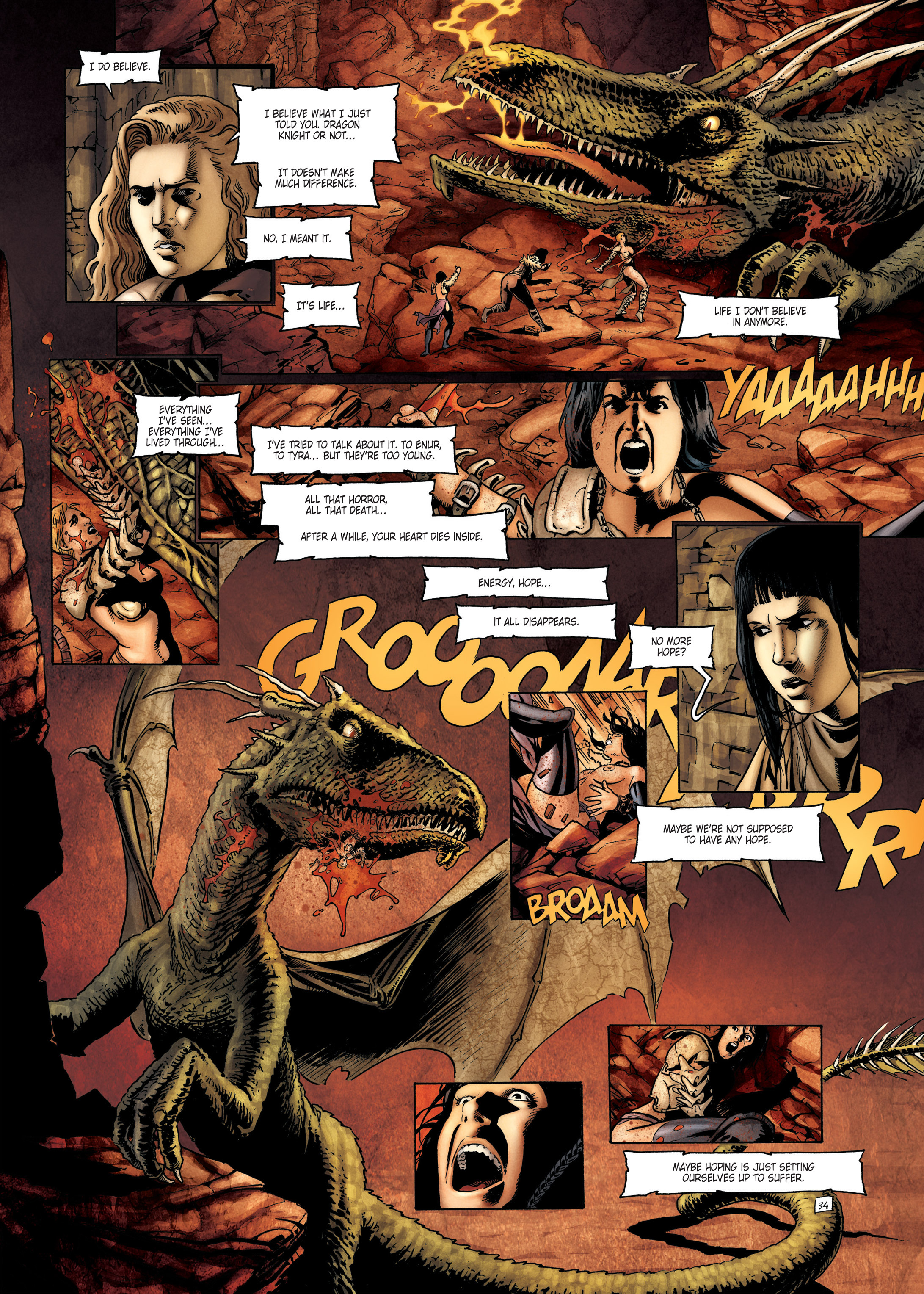 Read online Chronicles of the Dragon Knights comic -  Issue #7 - 36